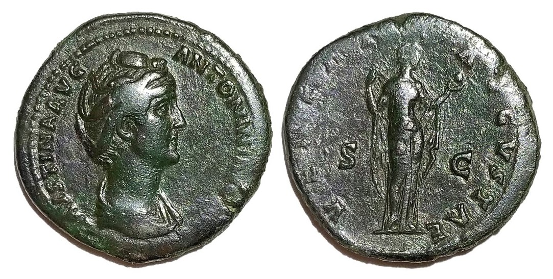 Faustina Sr VENERI AVGVSTAE S C lifetime dupondius.jpg