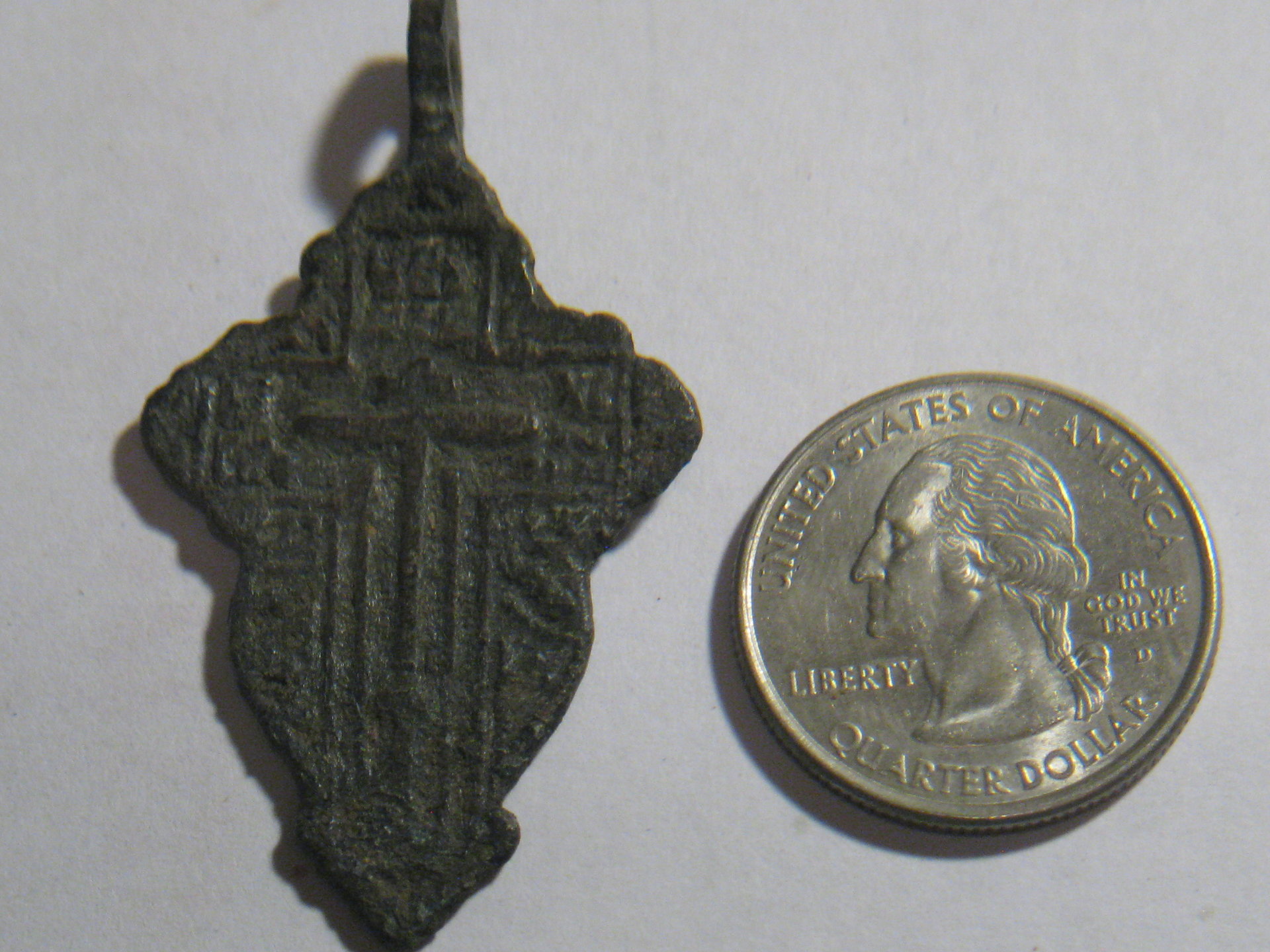 female old believers cross  shewolf coin 001.JPG