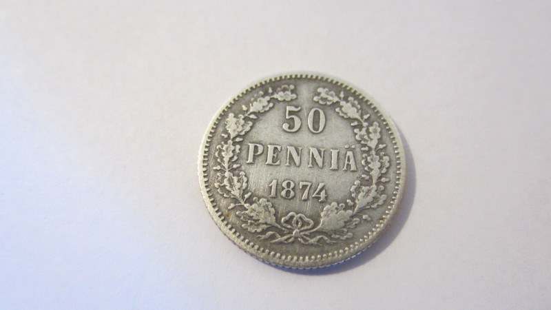 Finland 50 penniä 1874, hopeaa 2016 06 16 2,80€ A.jpg