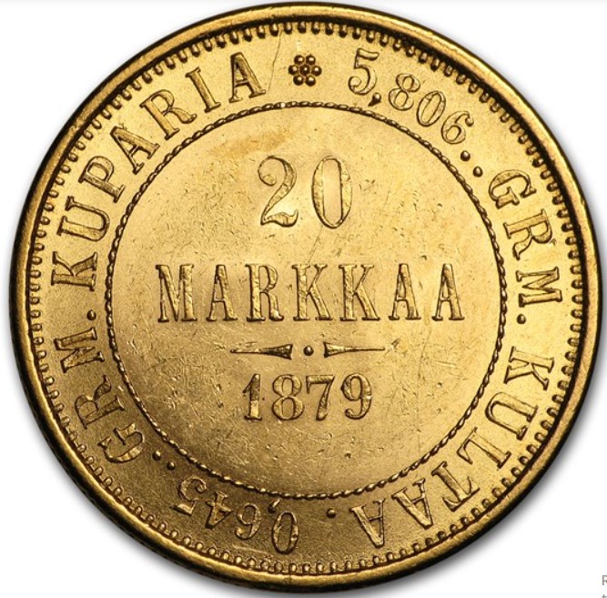 Finland Gold 20 Markkaa - rev.jpg