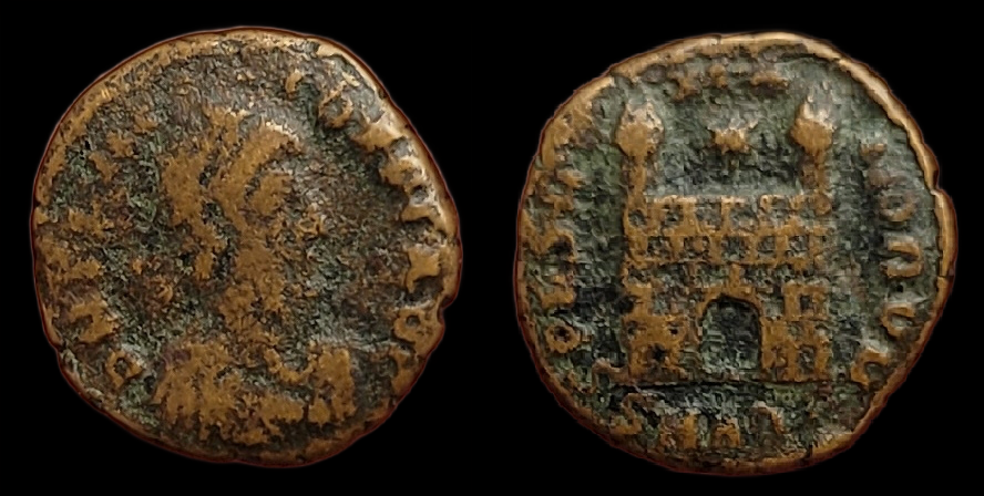 Flavius Victor, AE4, SPES RO-MA-NORVM, SMAQS.png