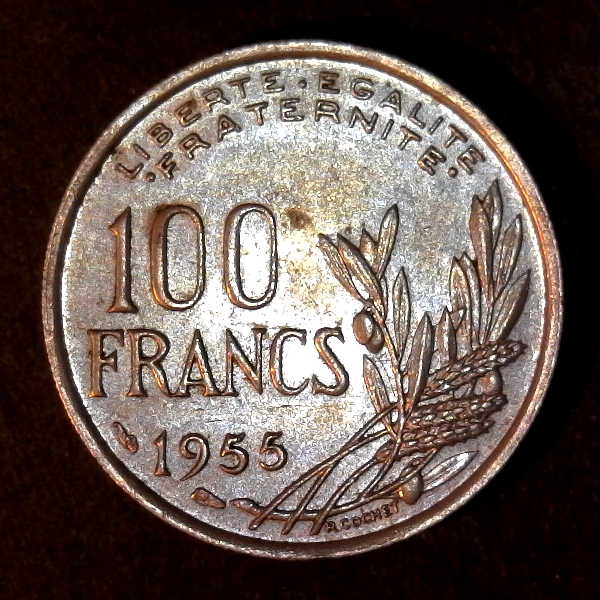 France 100 Francs 1955 obverse 50pct.jpg