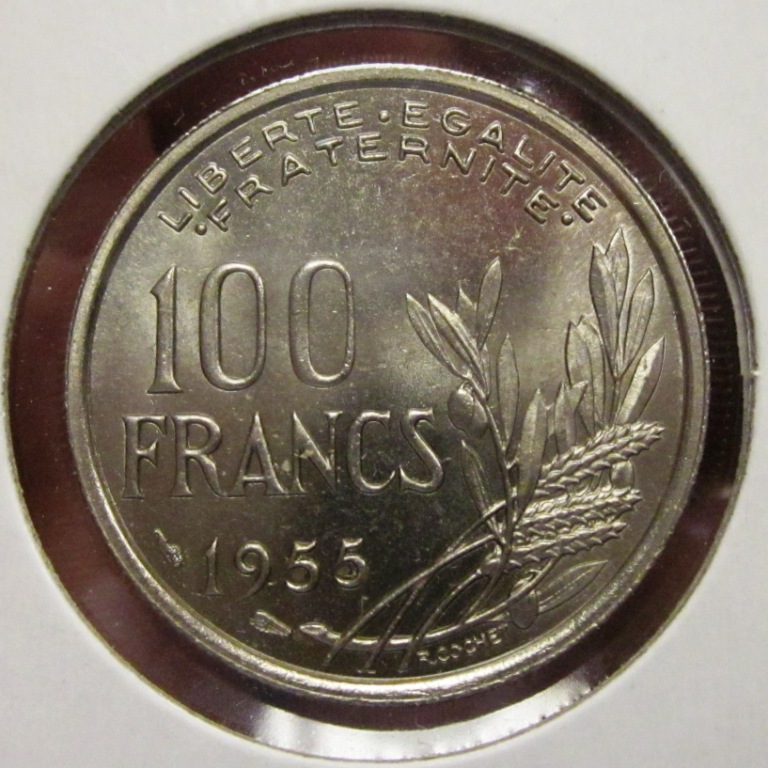 France 1955 100 F rev.jpg