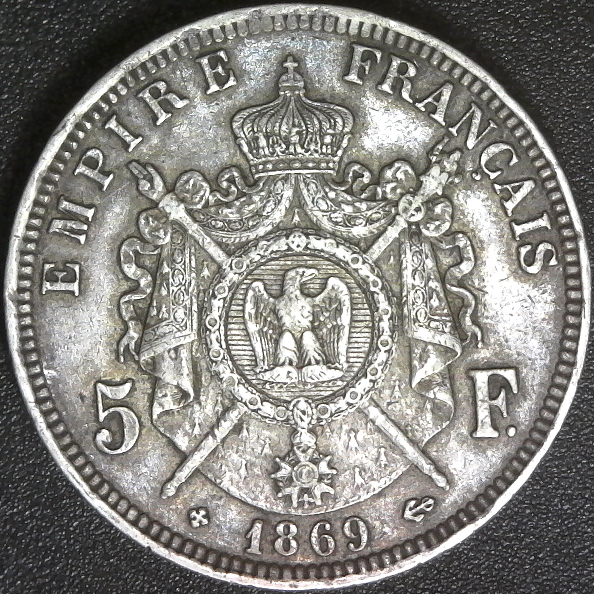 France 5 Francs 1869 obverse.jpg