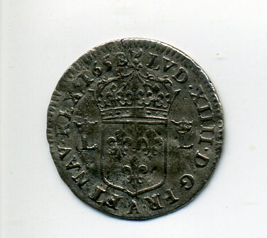 France-Canada Sizain or Douzain 1658 obv 155.jpg