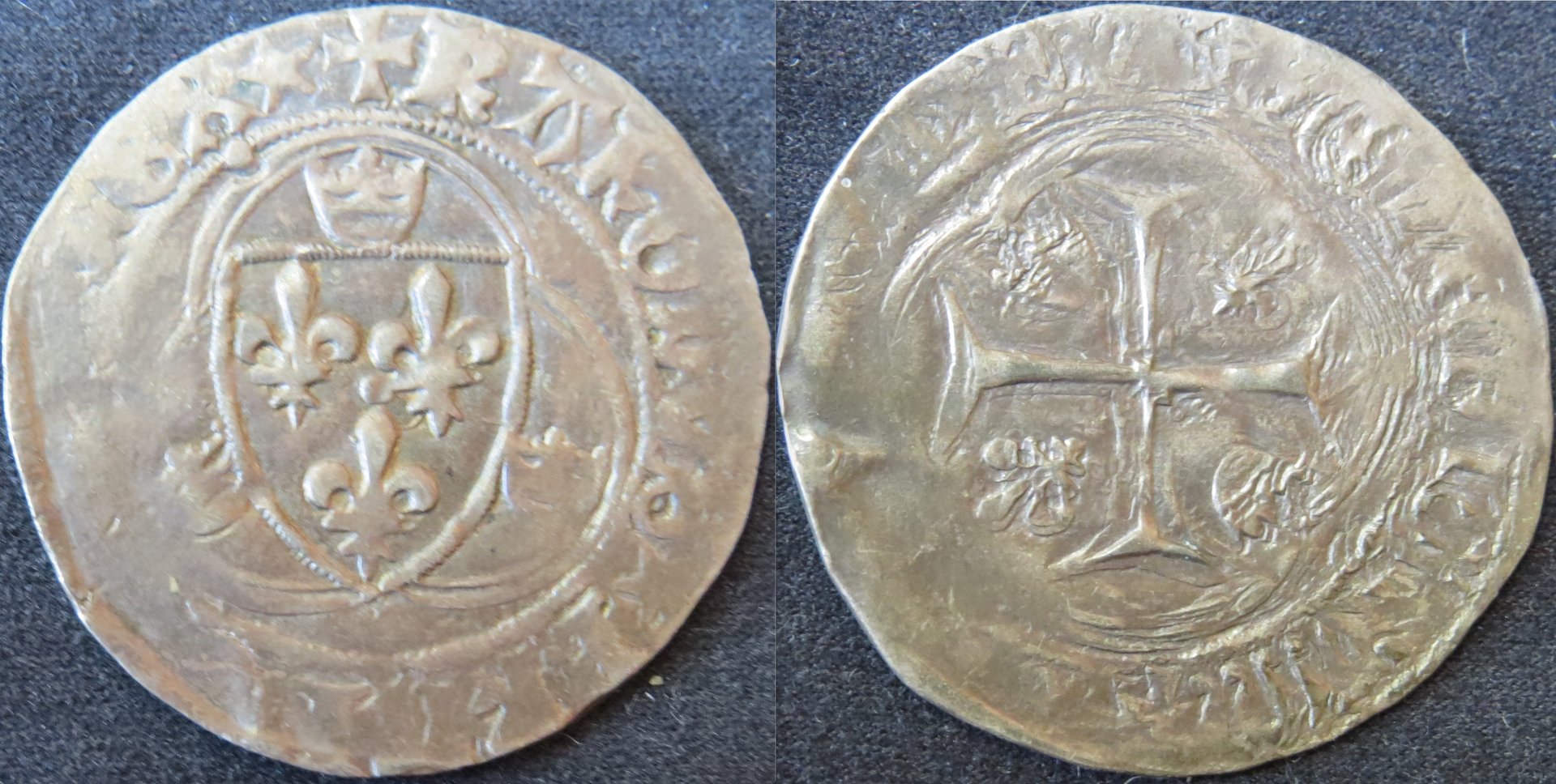 France Charles VII Blanc 1422-61 St. Lô Billon.jpeg