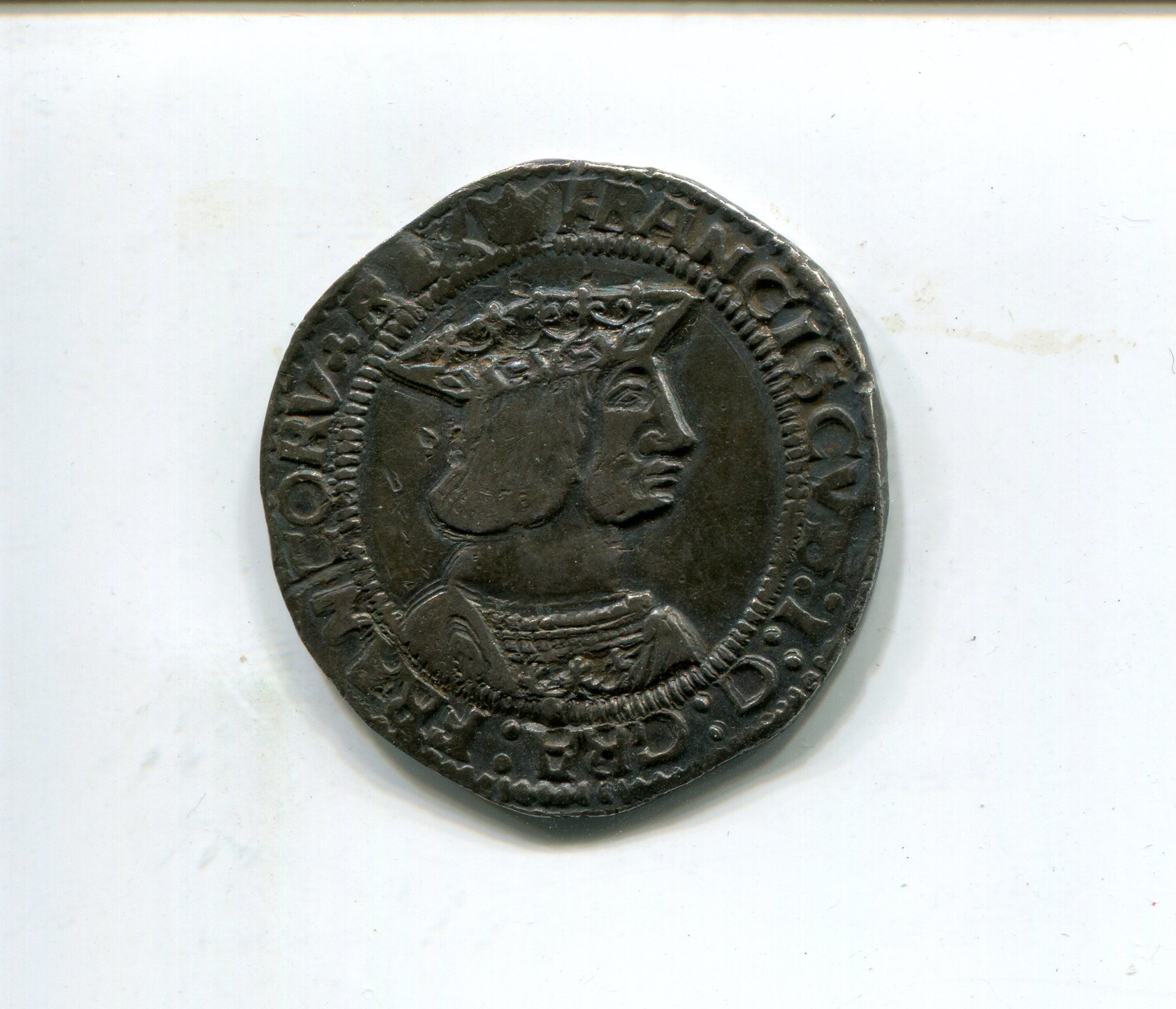 France Francois I Teston nd 1515-40 obv 736.jpg
