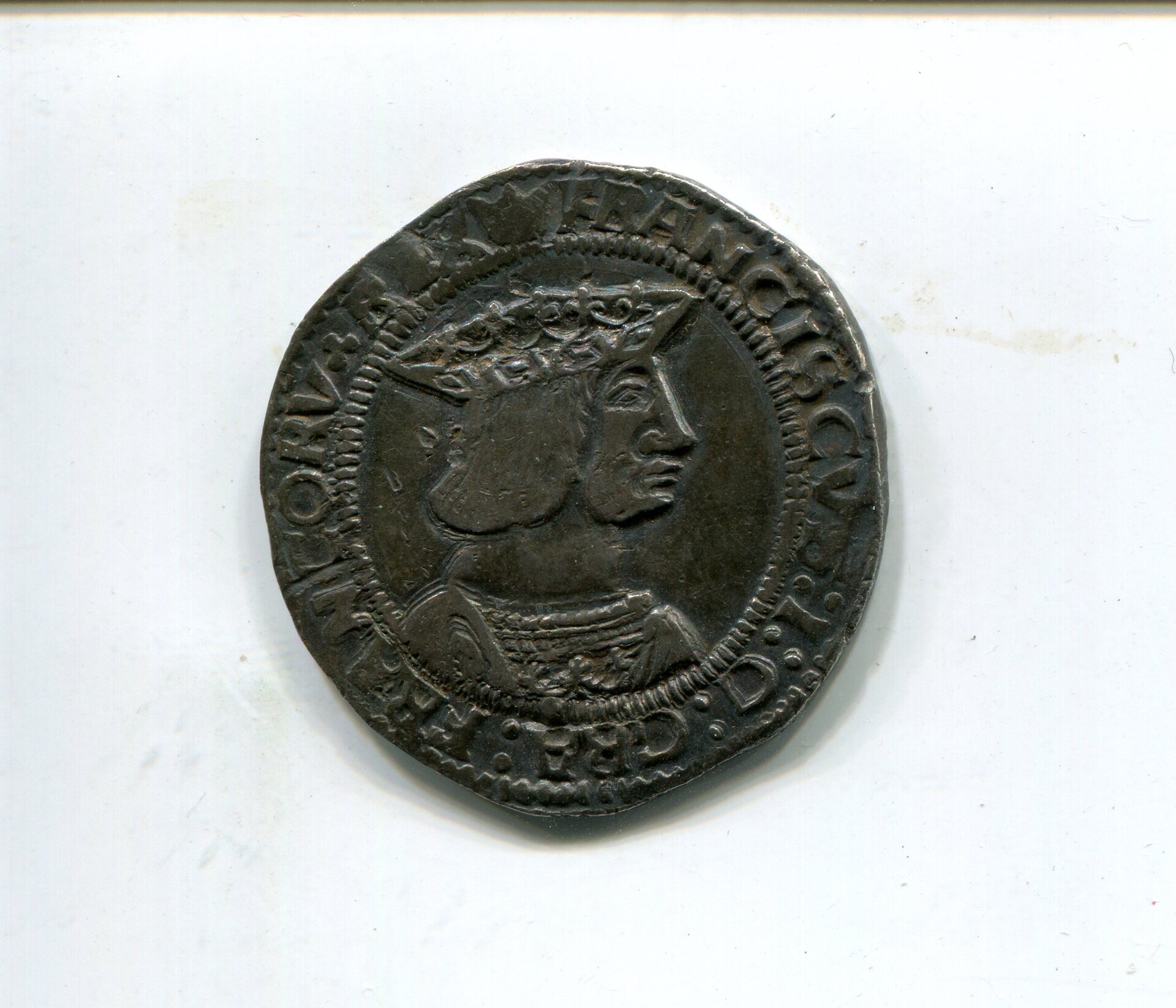 France Francois I Teston nd 1515-40 obv 736.jpg