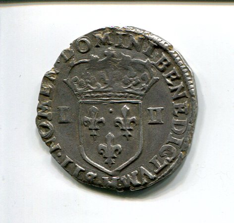 France Louis XIII Protestant quarter ecu 1625 H La Rochelle rev 137.jpg