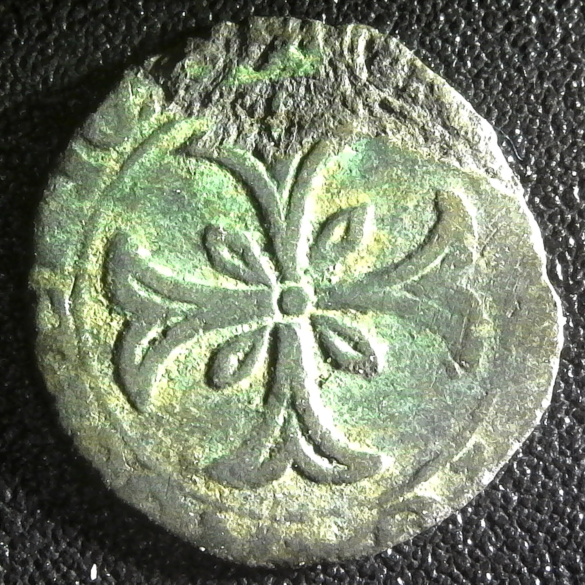 France Principality of Dombes Liard ND (1627) KM25 rev.jpg