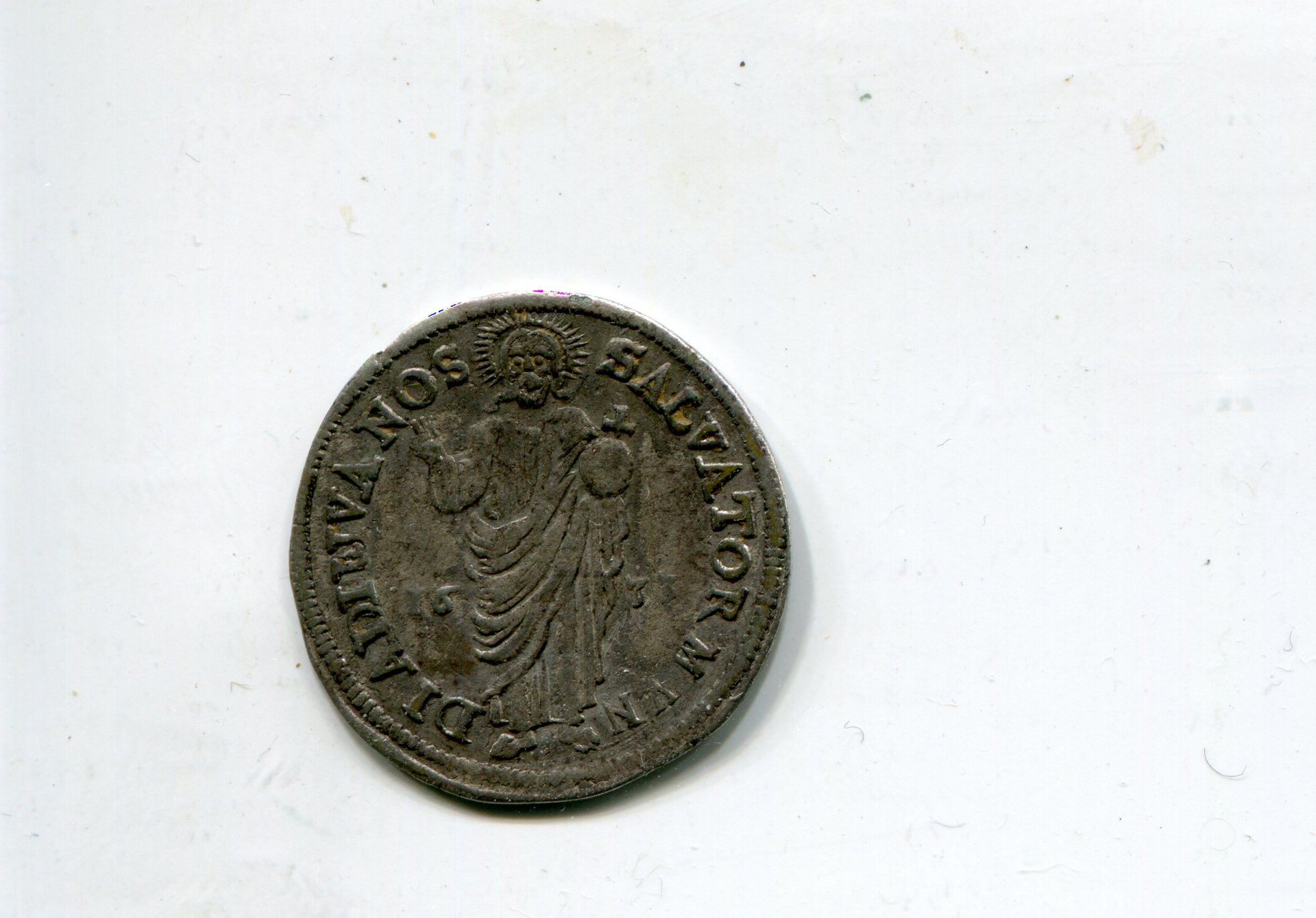 Franconia Duchy Bernhard v Saxe-Weimar One 28th of Taler or Schilling rev 569.jpg