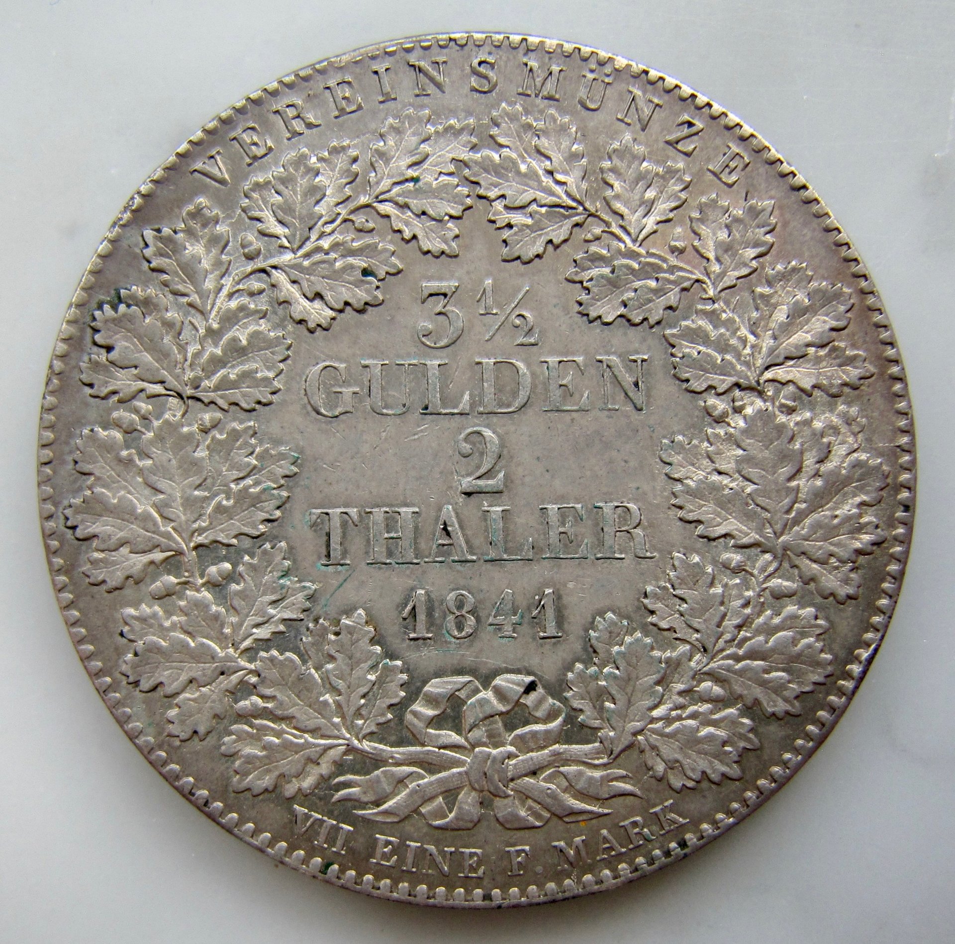 Frankfurt Doppeltaler 1841 REV1 N better pic - 1.jpg