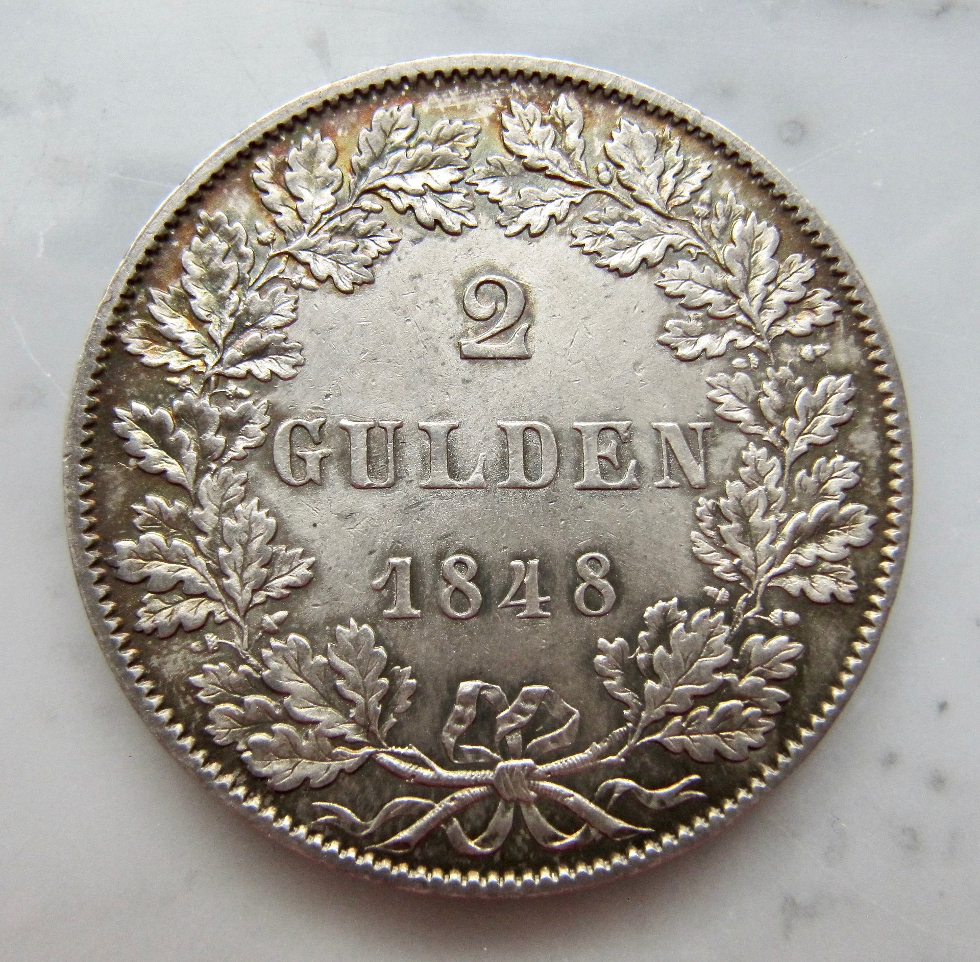 Frankfurt Zwie gulden 1848 obv1 N - better - 1.jpg