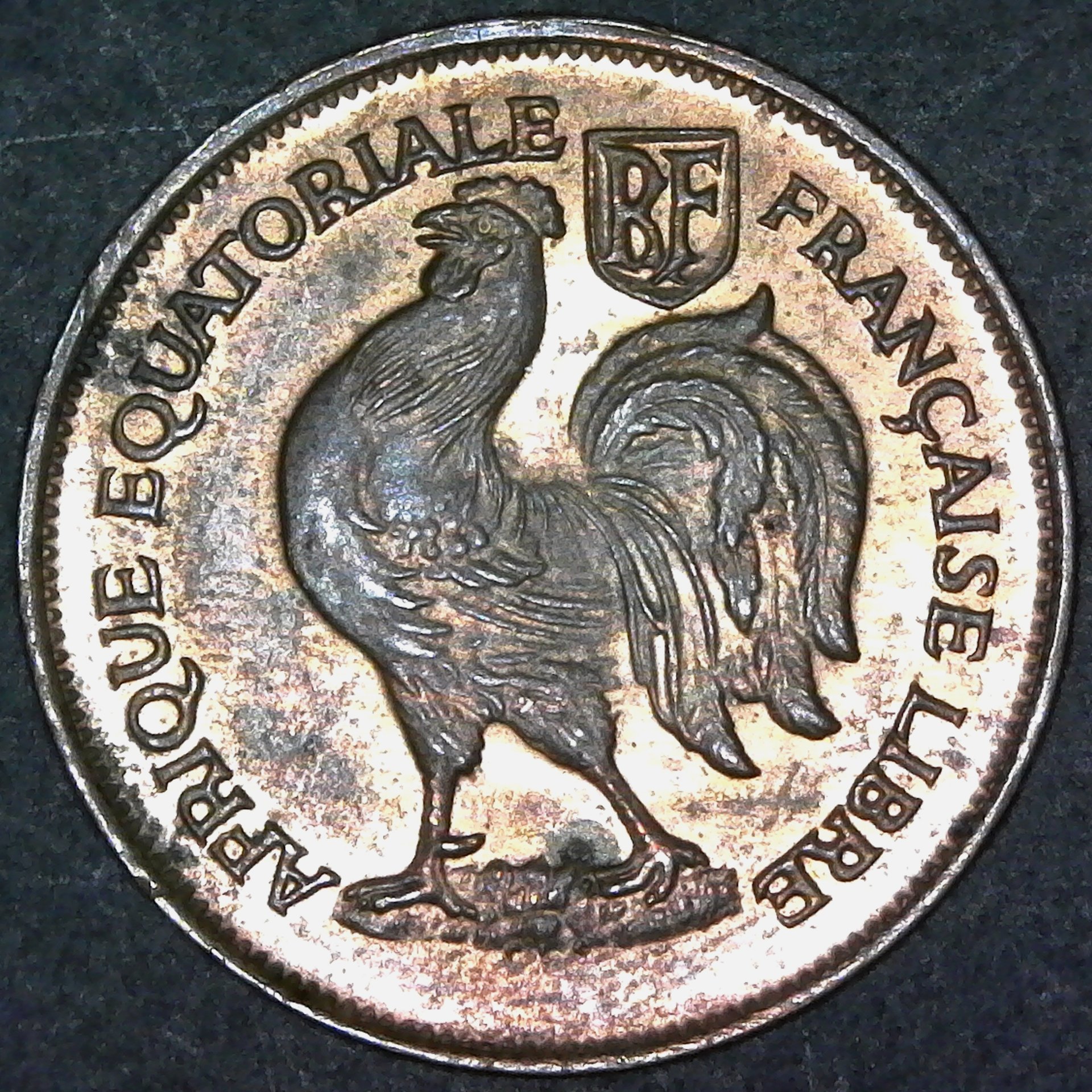 French Equatorial Africa 1 Franc 1943 rev A.jpg