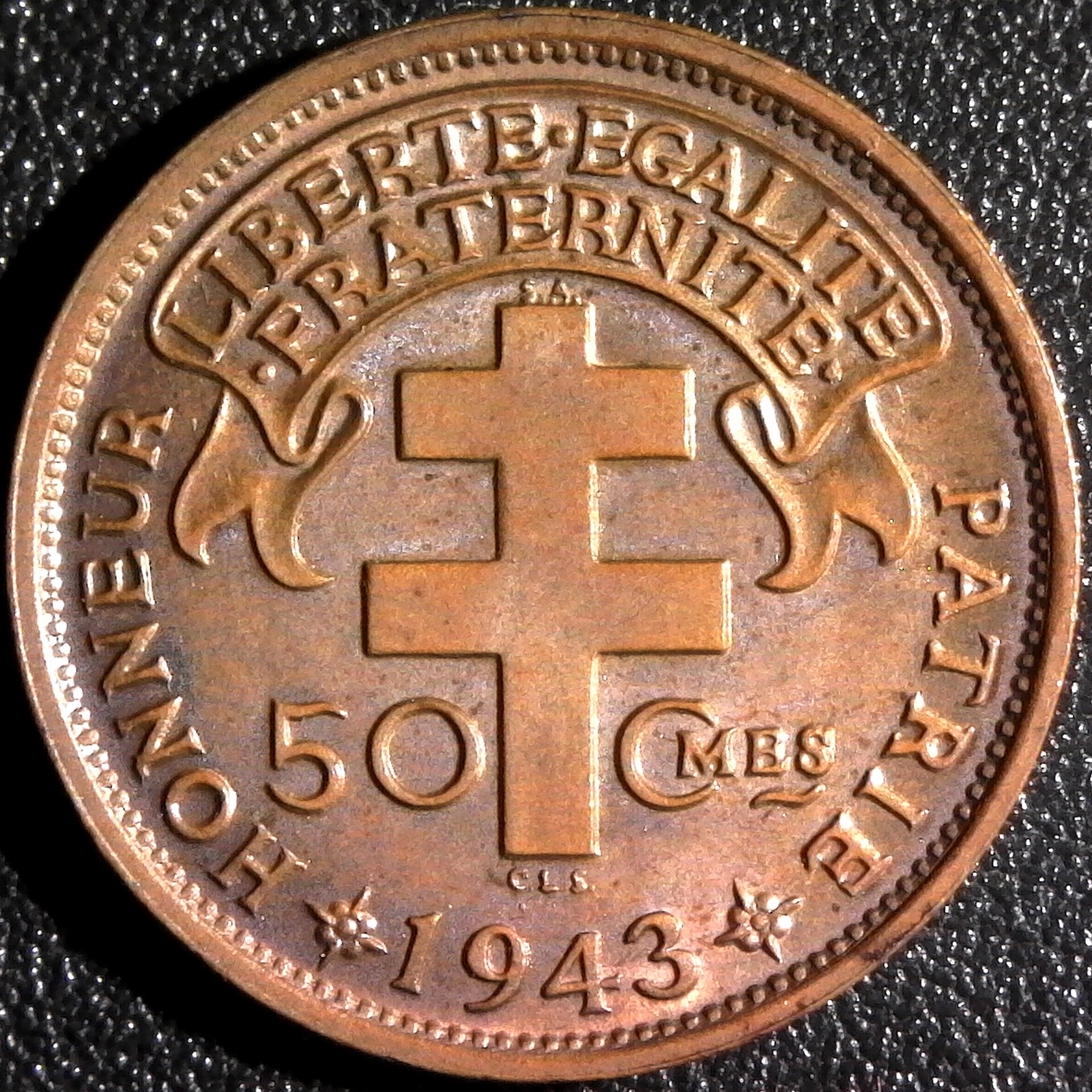 French Equatorial Africa 50 Centimes 1943  rev.jpg