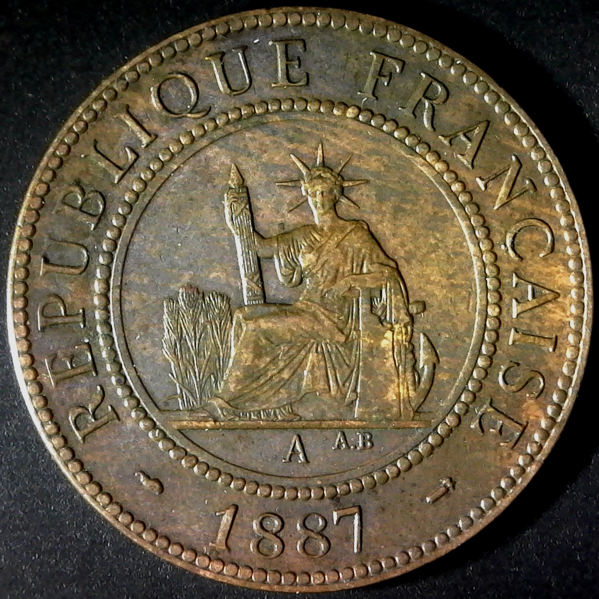 French Indo China one cent 1887 obverse.jpg
