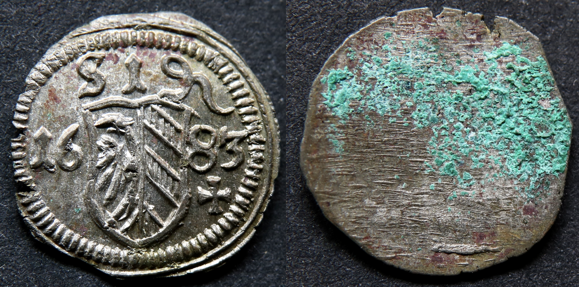 Frühe Neuzeit – Altdeutschland – Nürnberg, Pfennig 1683.png