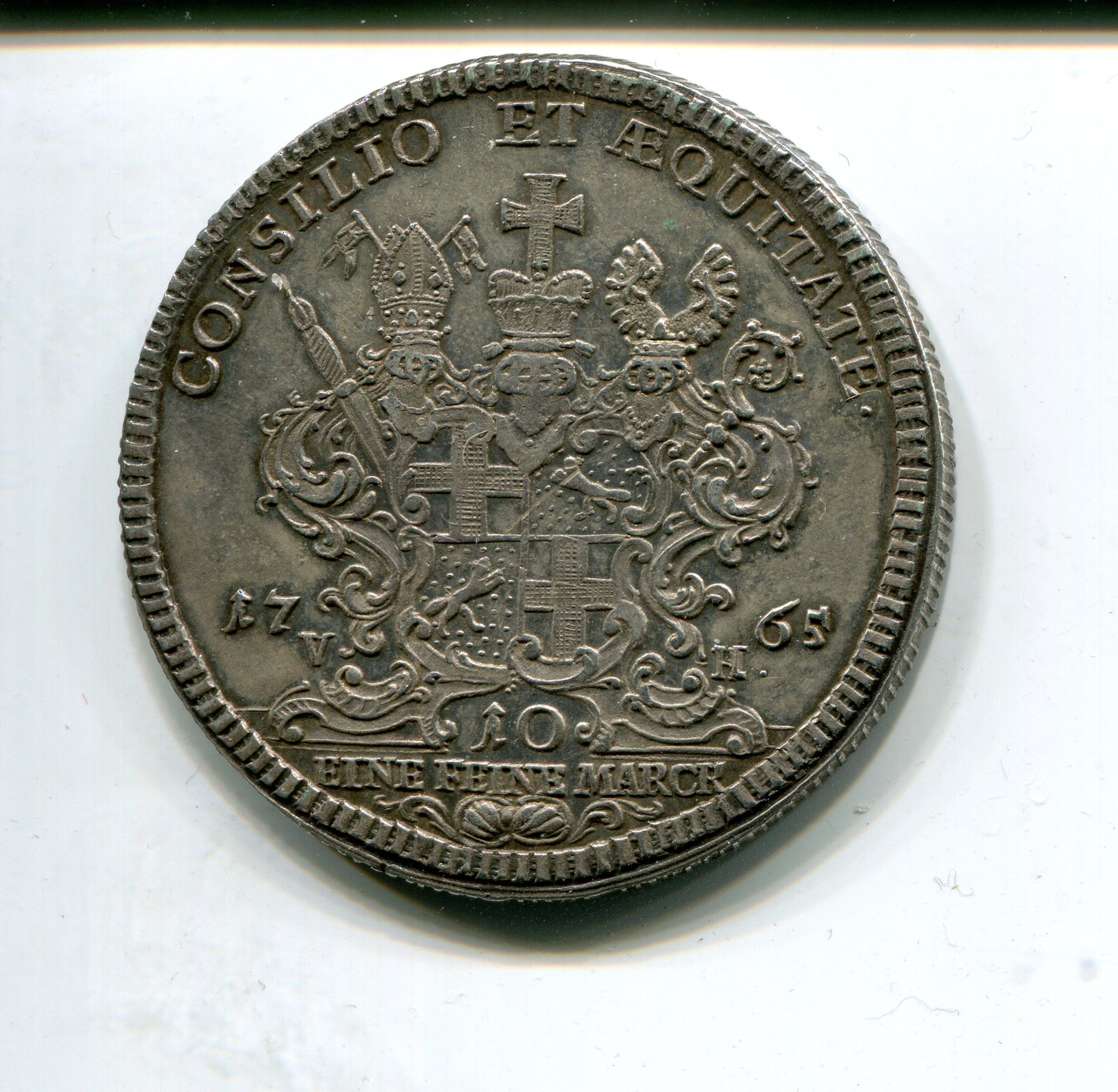 Fulda Heinrich VIII v Bibra Taler 1765 LD rev 690.jpg