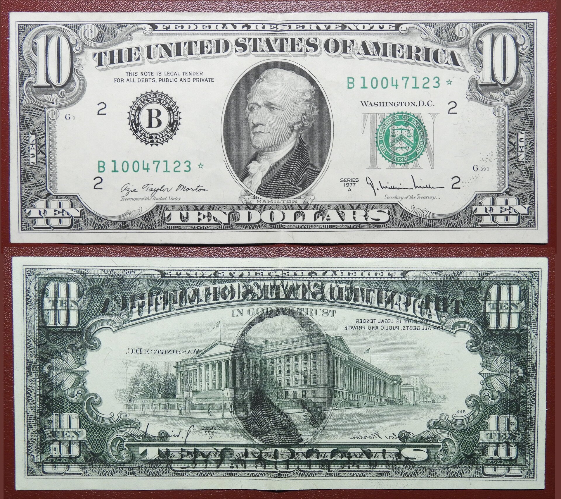 FullFront to Back Offset Printing 1977A $10 star note.jpg