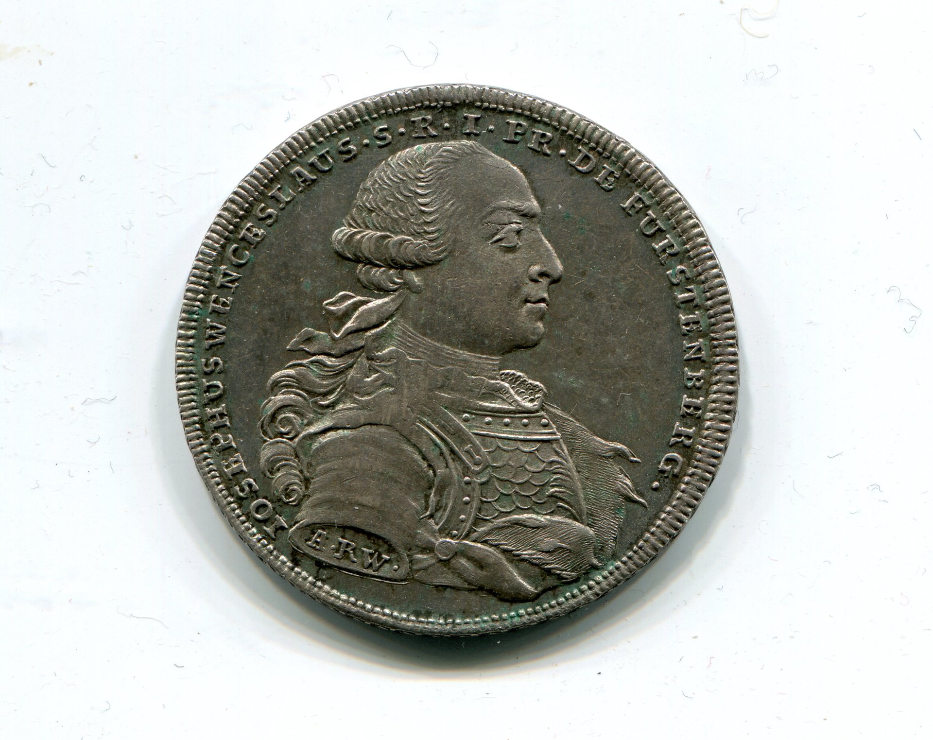 Furstenberg-Stuehlingen Jos Wenzel Mining Taler 1767 LD obv 522.jpg