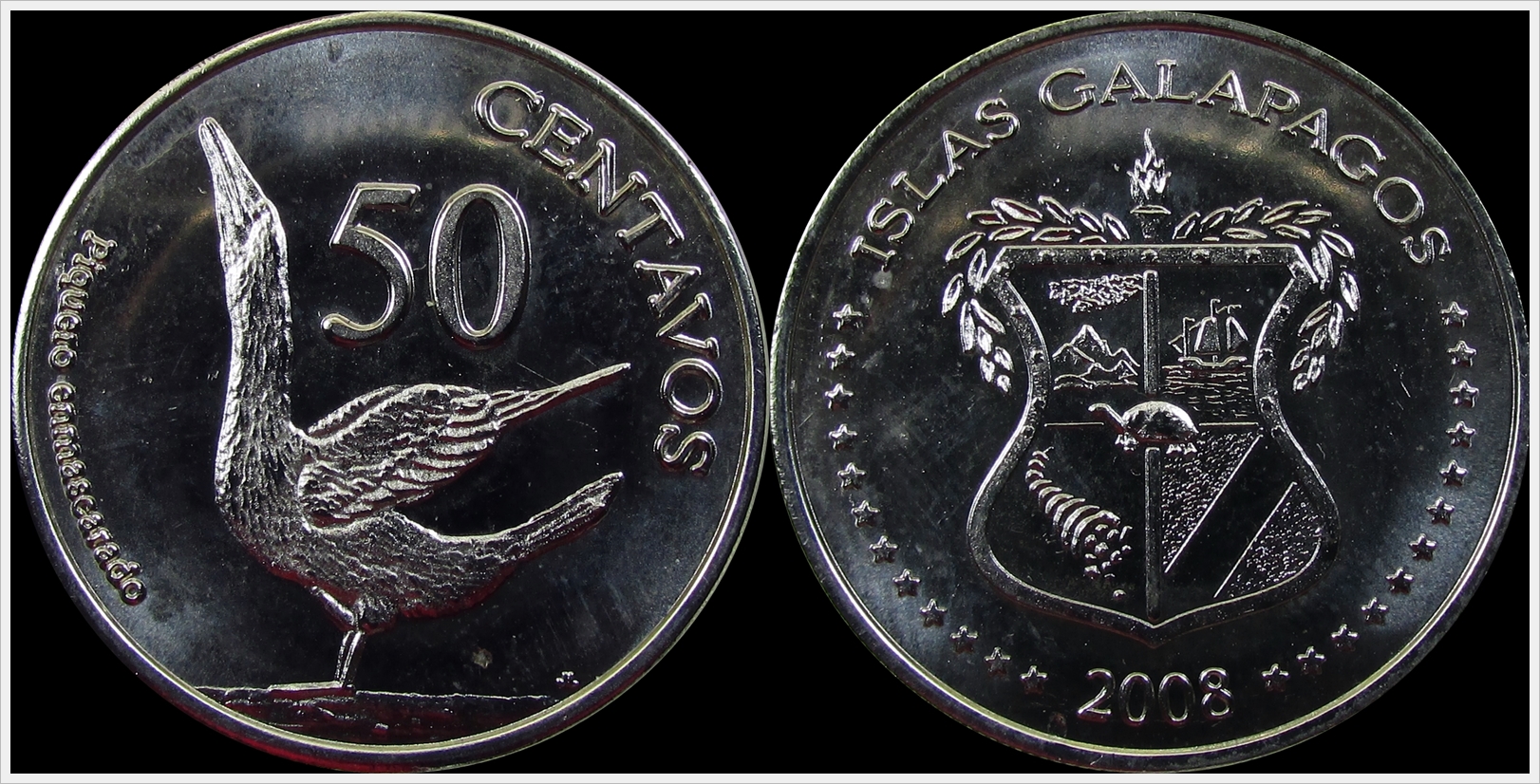 Galapagos Island 2008 50 Centavos.jpg