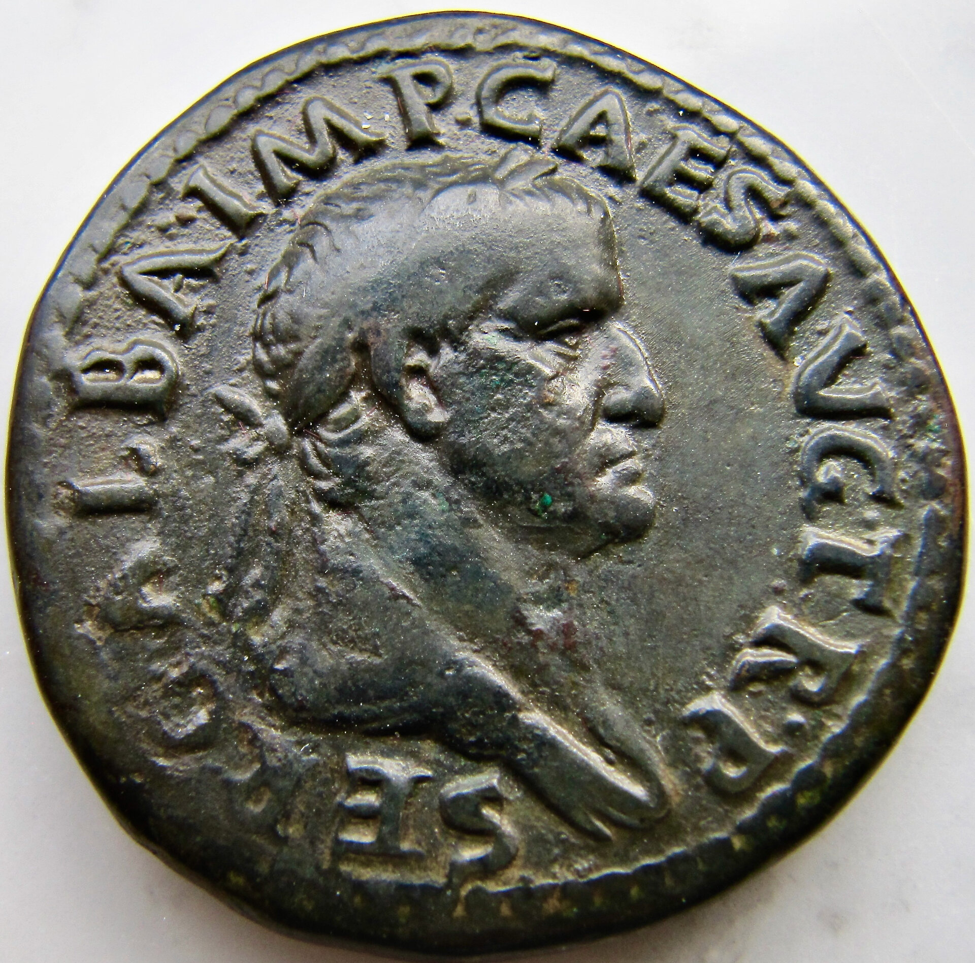 Galba sestertius WREATH SPQR - OBV - VGP - 2021 - 1.jpeg