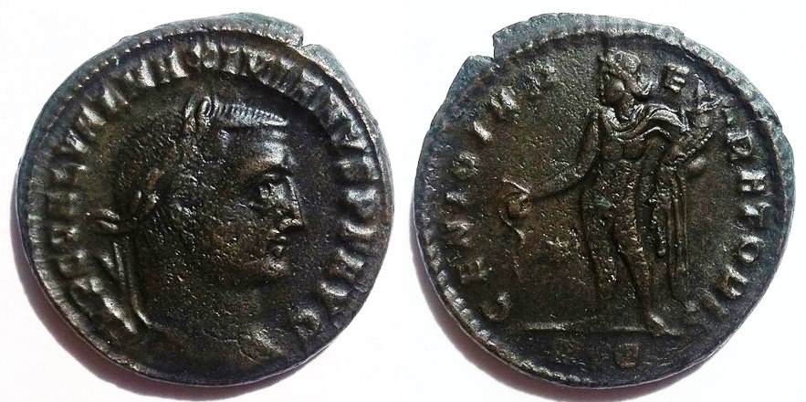 Galerius GENIO IMPERATORIS follis, Heraclea.jpg
