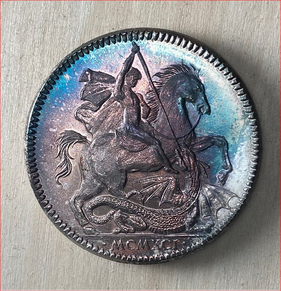 Gallery Mint (RL) - 1991 (MCMXCI) Texas Renaissance Festival (silver) - obverse #1.JPG