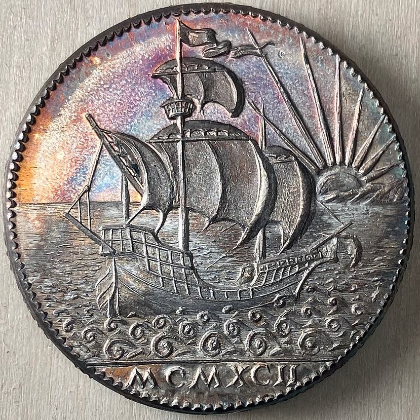 Gallery Mint (RL) - 1992 (MCMXCII) Texas Renaissance Festival (silver) - obverse #017.jpg