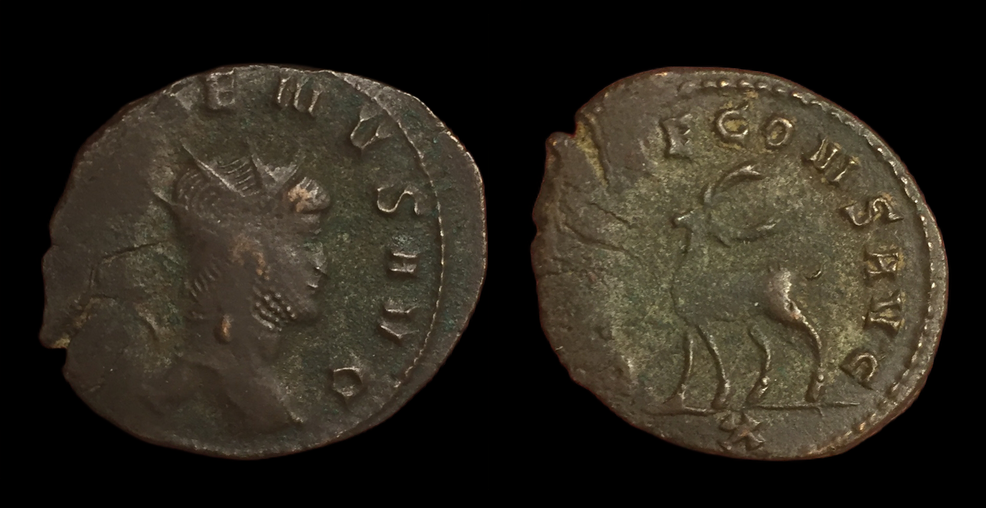 Gallienus, Antoninianus, DIANAE CONS.png