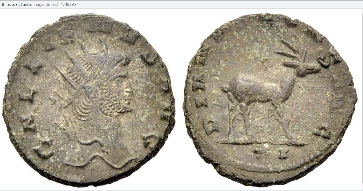 Gallienus - Gazelle -  XI - Munzen & Medaillen 2018 - acsearch 4748396.jpg