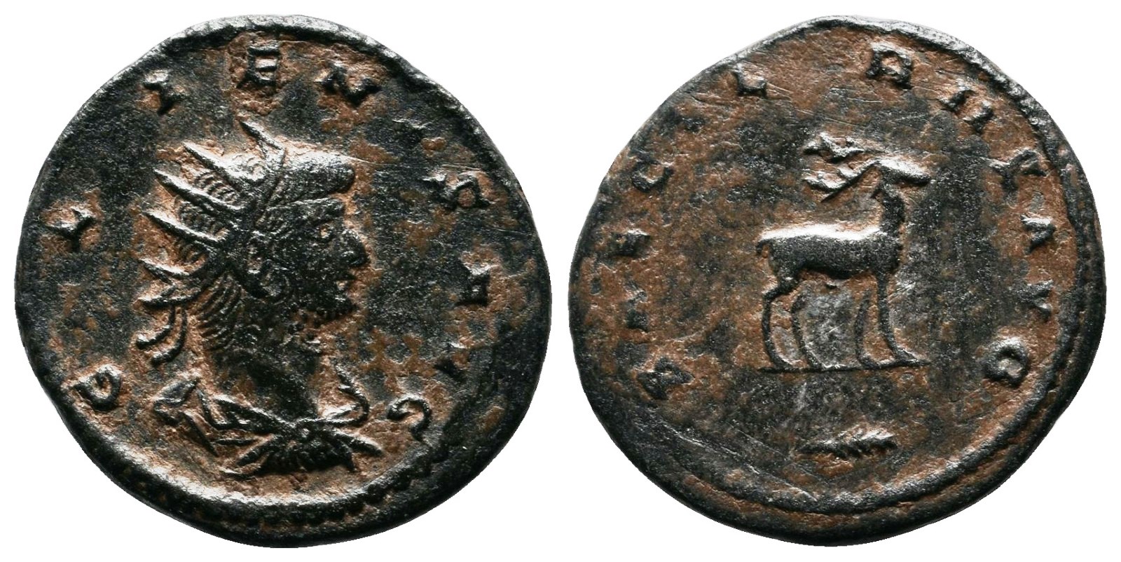 Gallienus SAECVLARHS AVG antoninianus.jpg