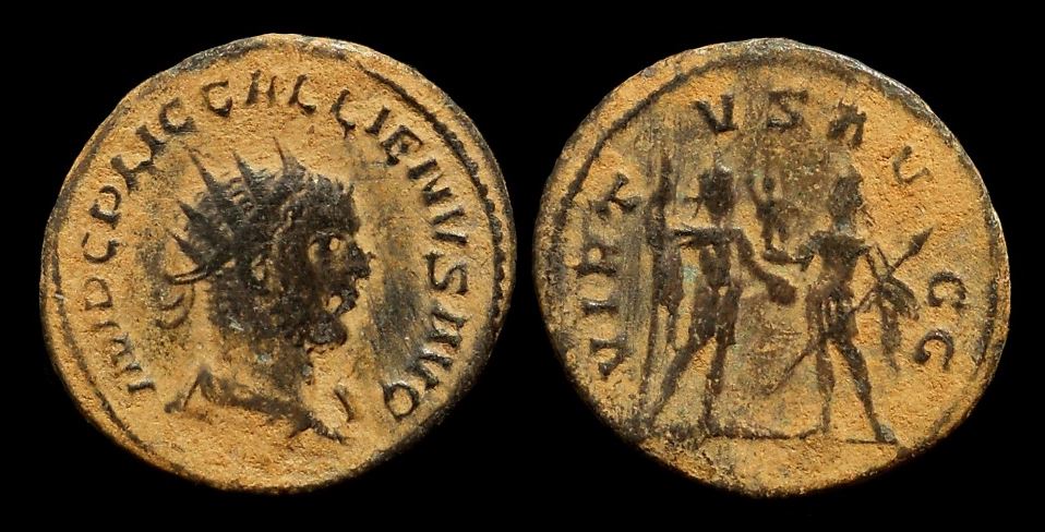 Gallienus VIRTVS AVGG Samosata.JPG