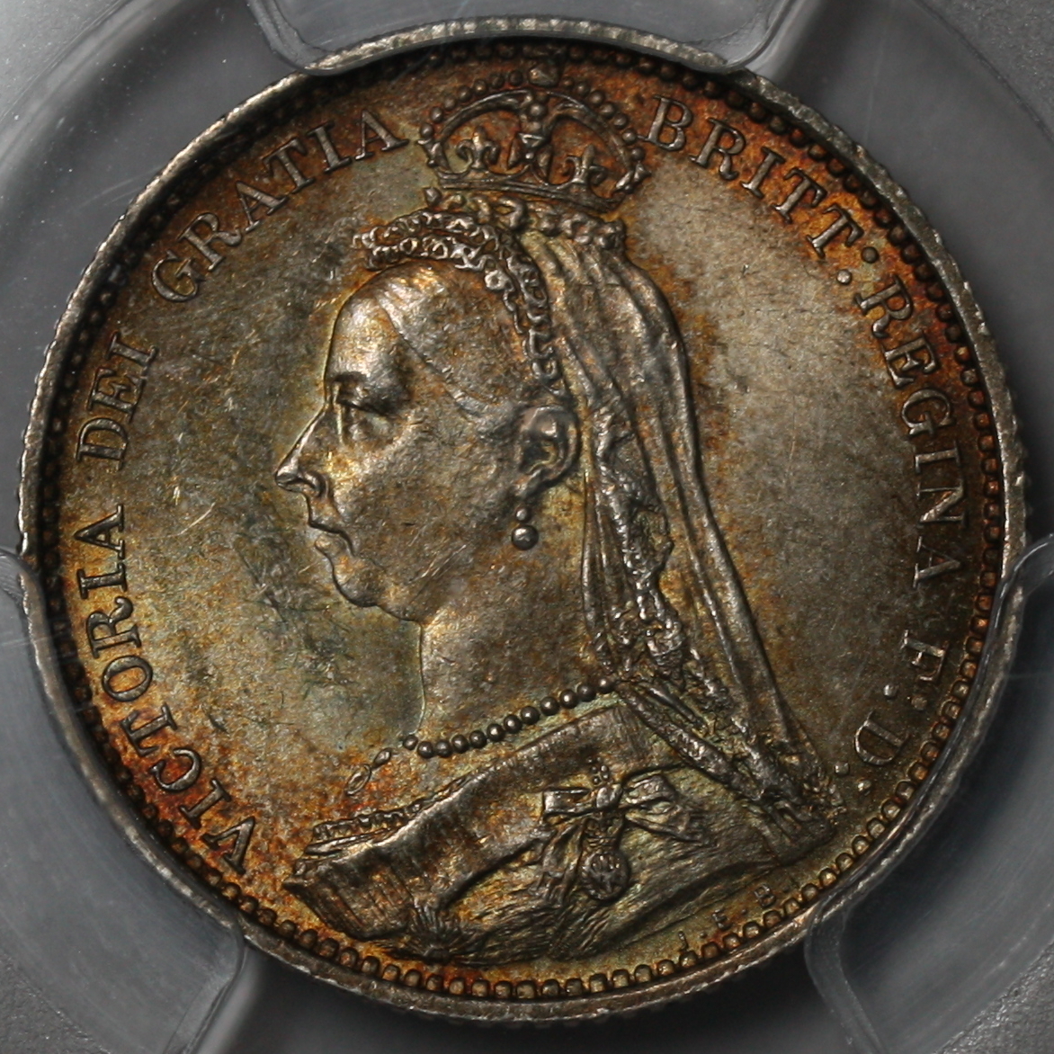 GB 1887 6d Jubilee Shield Rev MS64+ PCGS Color Obv CU.JPG
