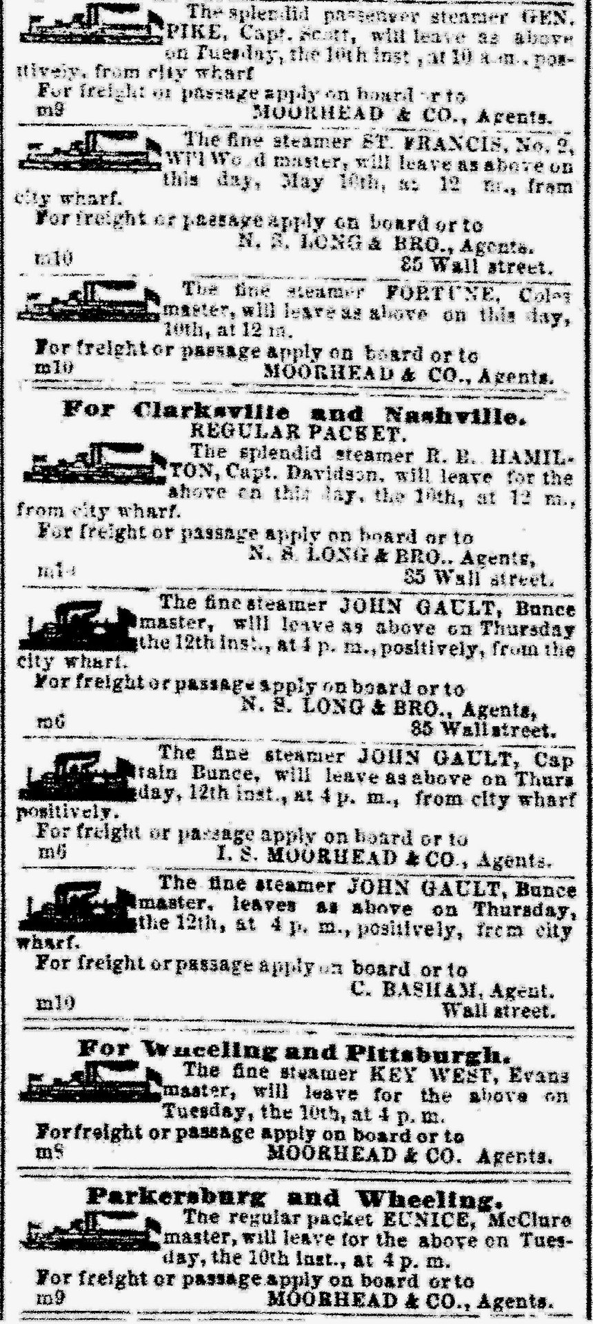 Gen Pike, Eunice, Moorhead & Co, Louisville Daily Courier, 5-10-59.jpg