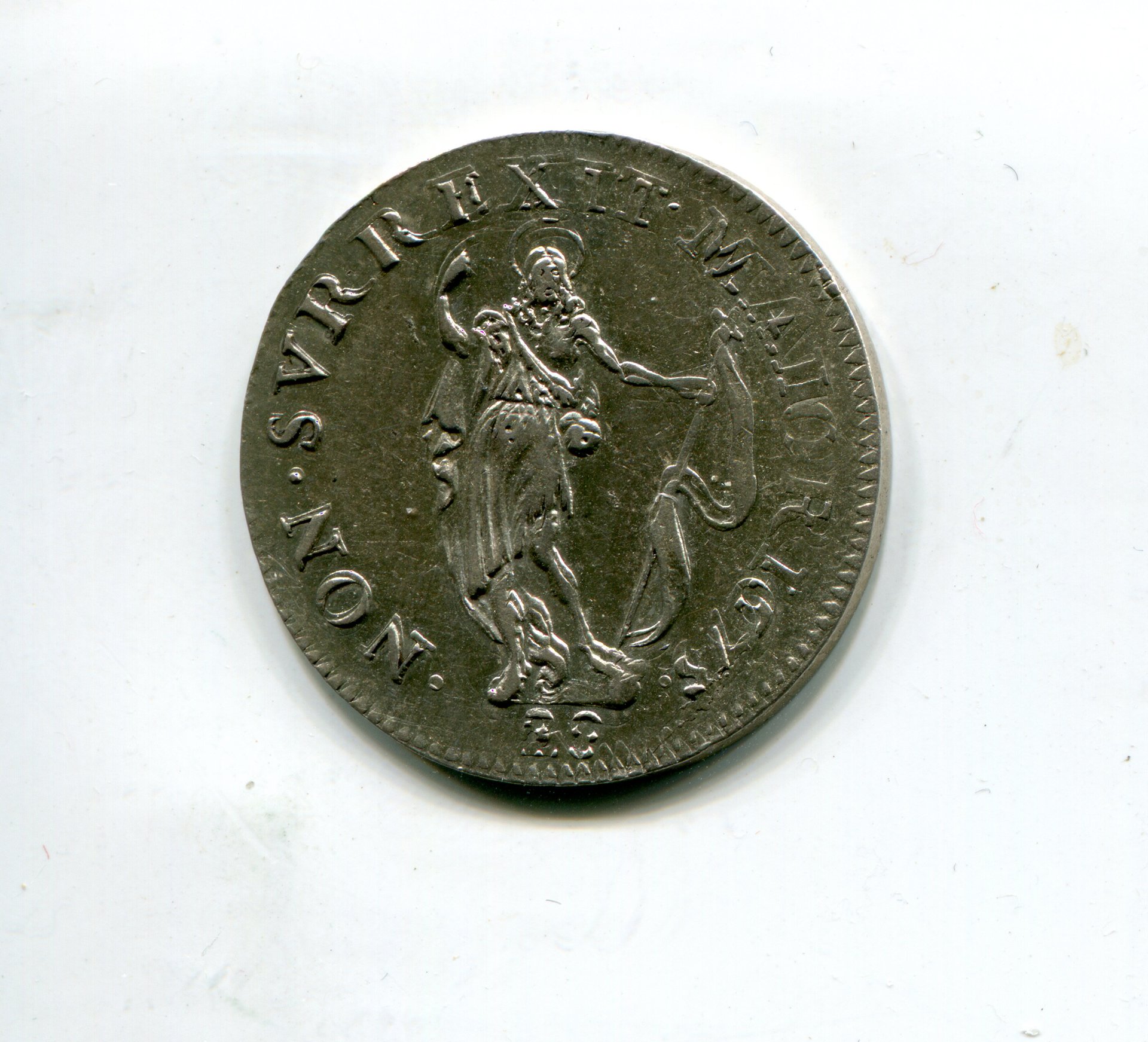 Genoa Lira or 20 soldi 1675 rev 871.jpg