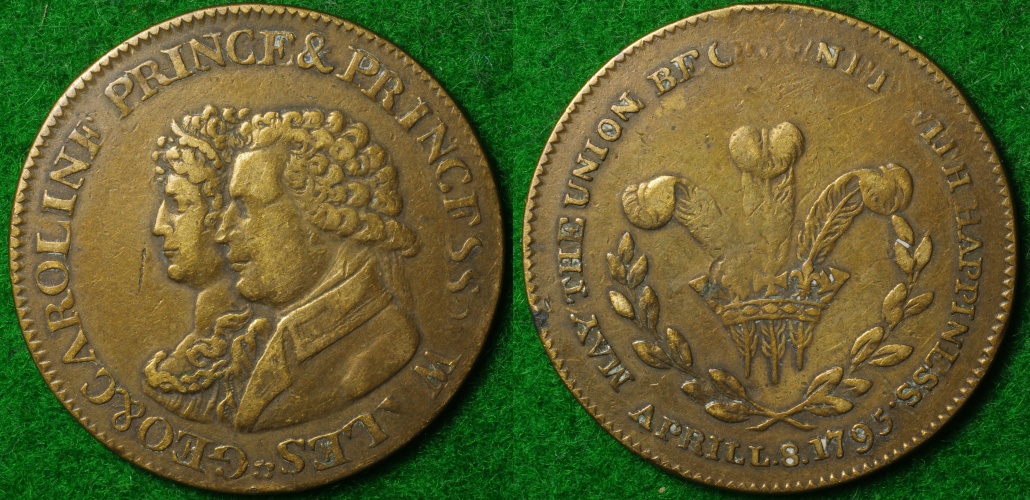 George & Caroline marriage 1795 1-side.JPG