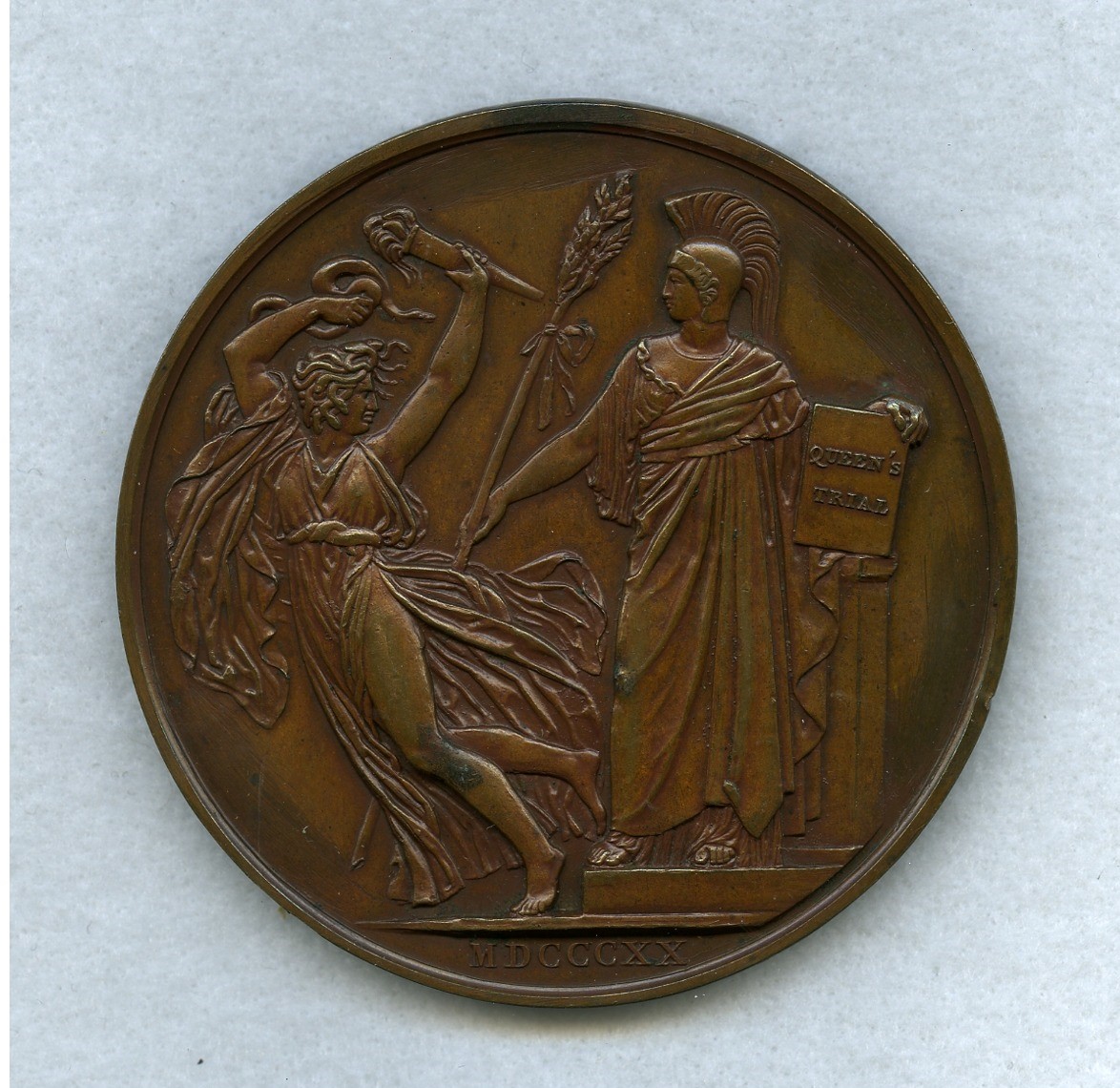 George IV Era bronze Trial of Queen Caroline Medal 1820r.jpg