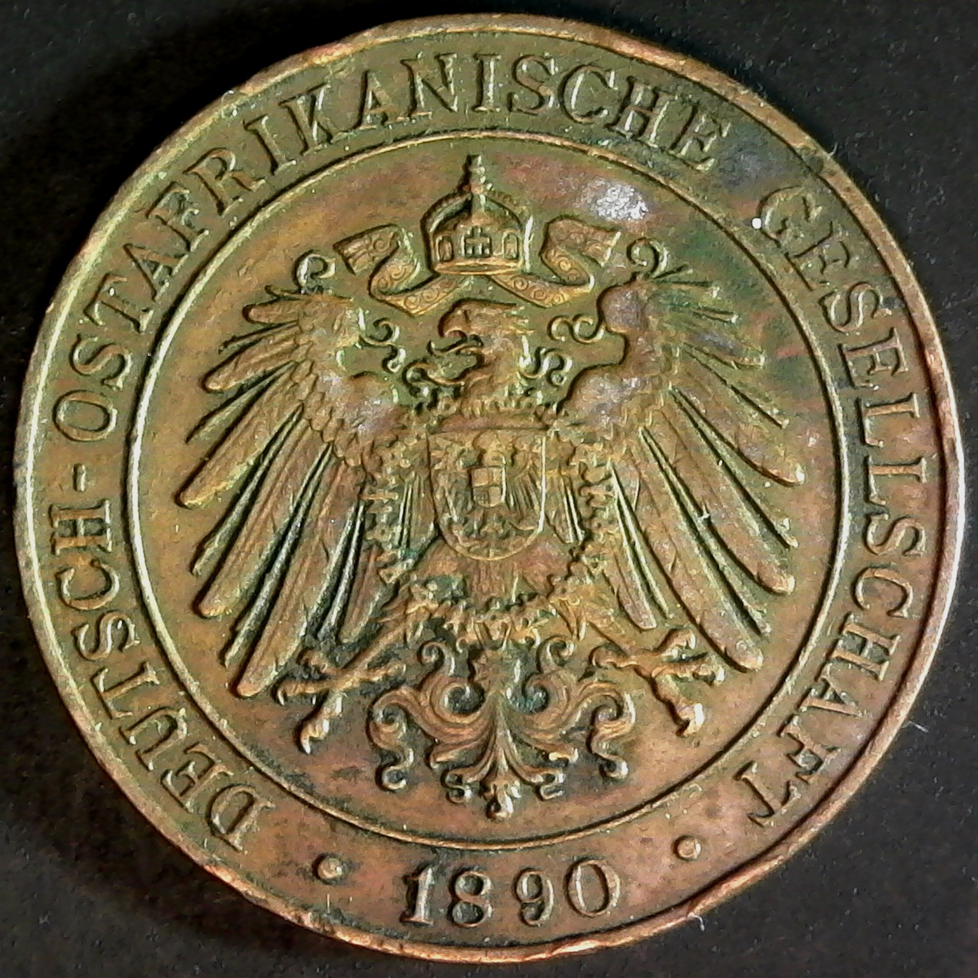 German East Africa 1 Pesa  1890 obv.jpg