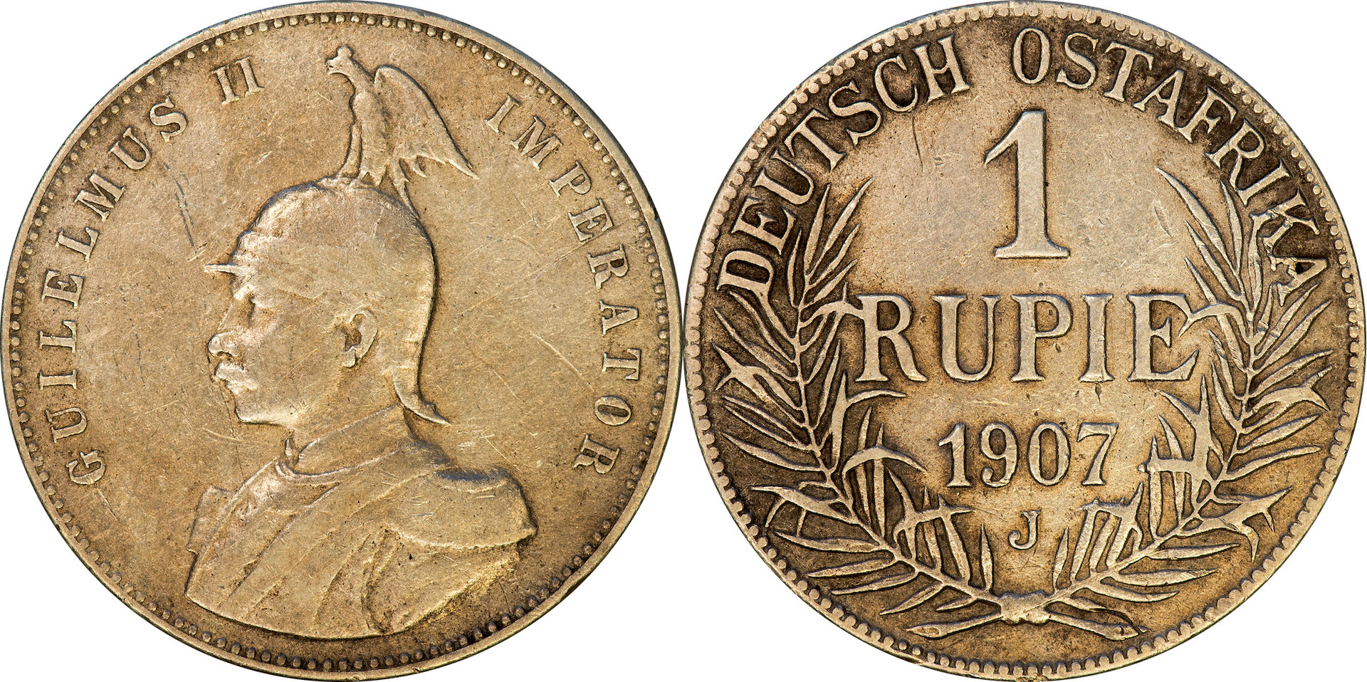 German East Africa - 1907 J 1 Rupie.jpg