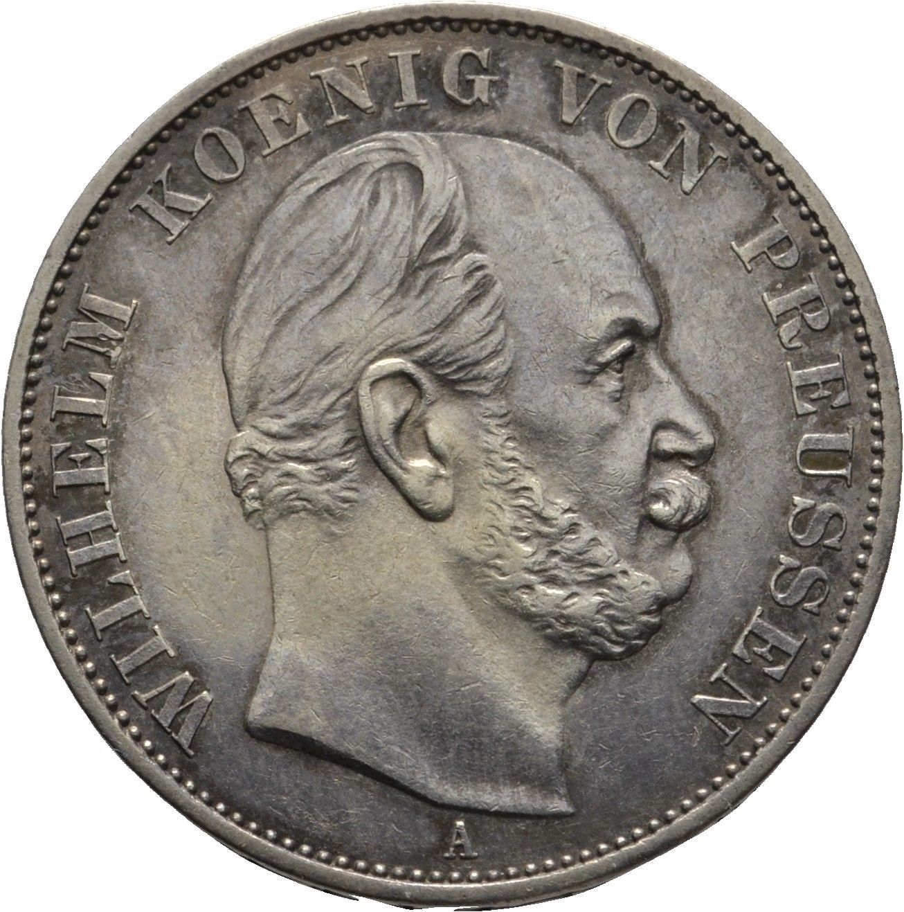 German States Coins Prussia Sieges Taler 1871 Kaiser Wilhelm I.JPG