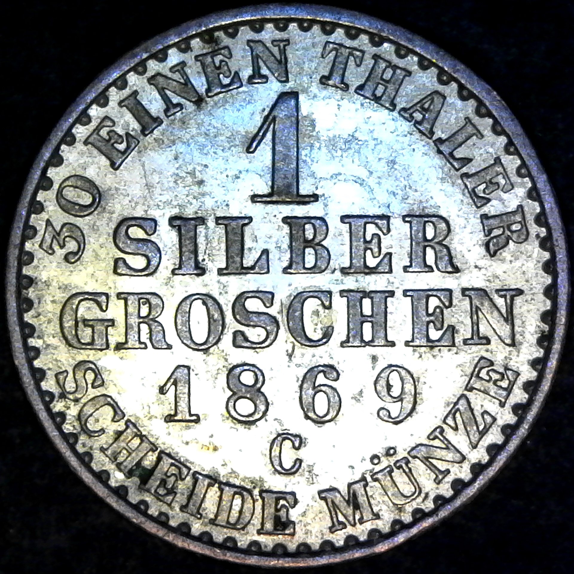German States PRUSSIA 1 Groschen 1869 C obv.jpg