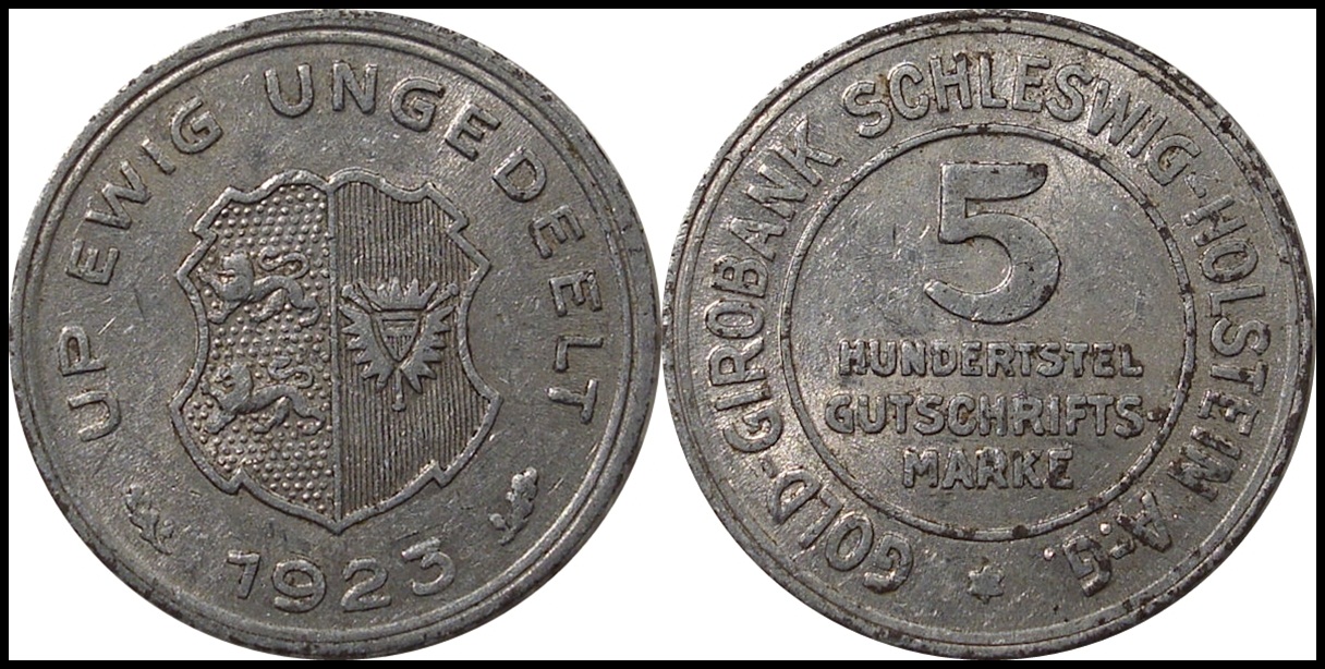 German States Schleswig Holstein 1923 500 Gutschriftsmarke (2).jpg