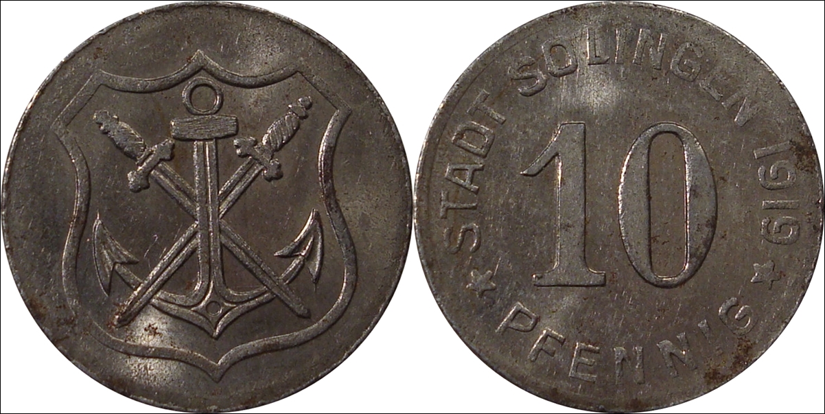 German States Soligen 1919 10 Pfennig.jpg