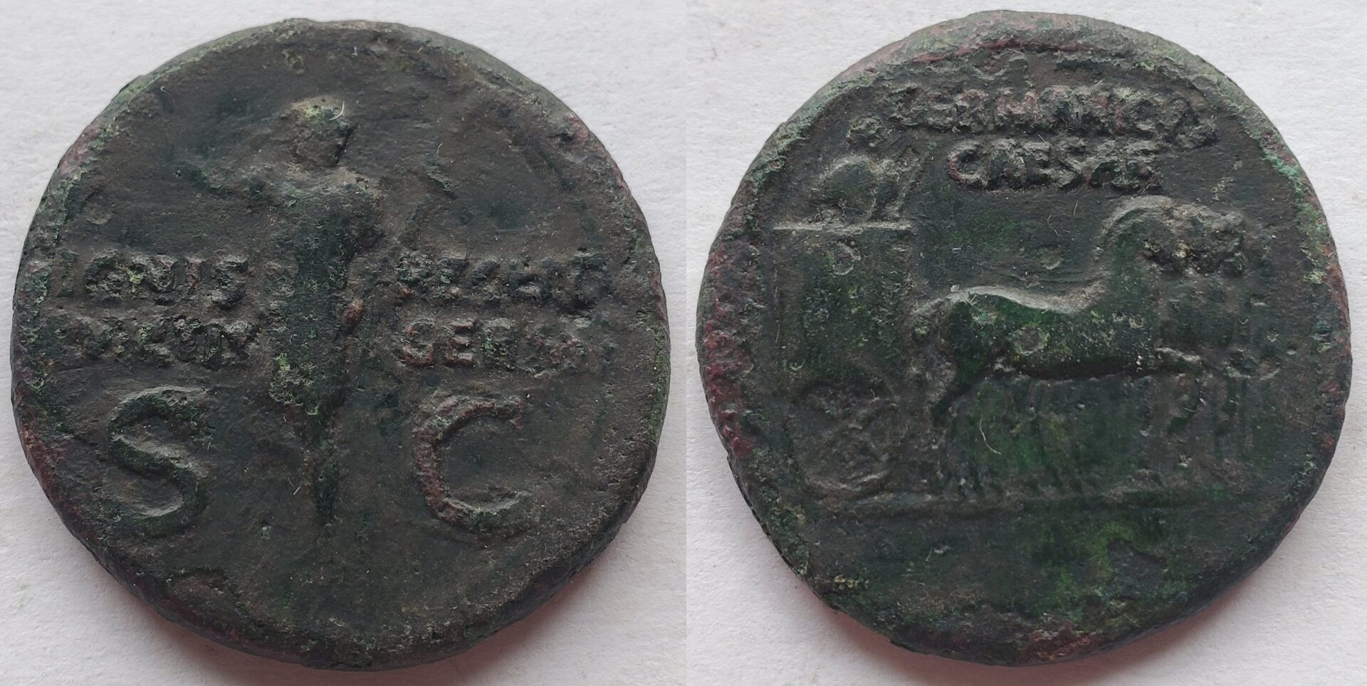 Germanicus AE by Caligula SIGNIS RECEPTIS.jpg