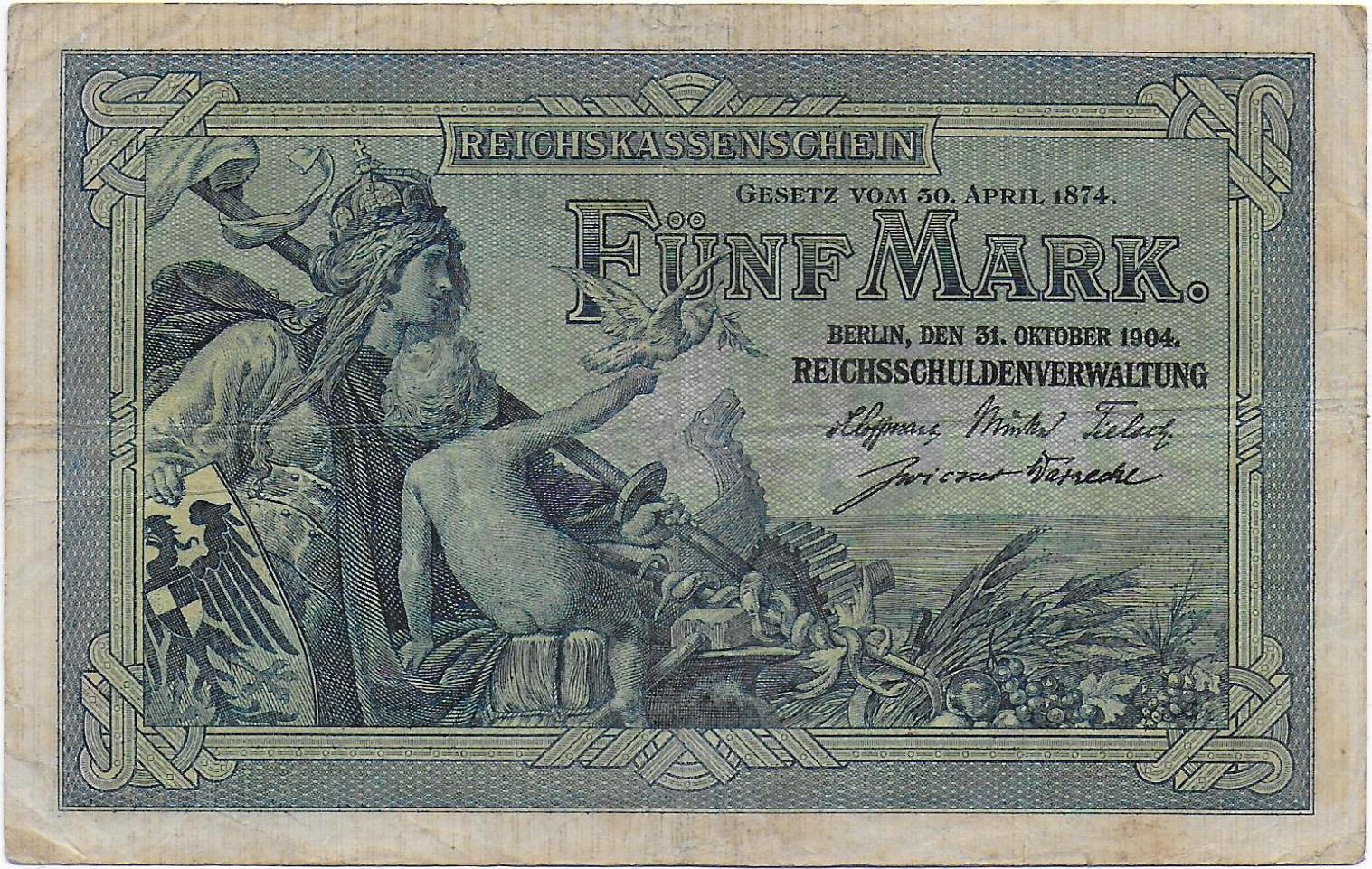 Germany 5 Mark 1904 front.jpg