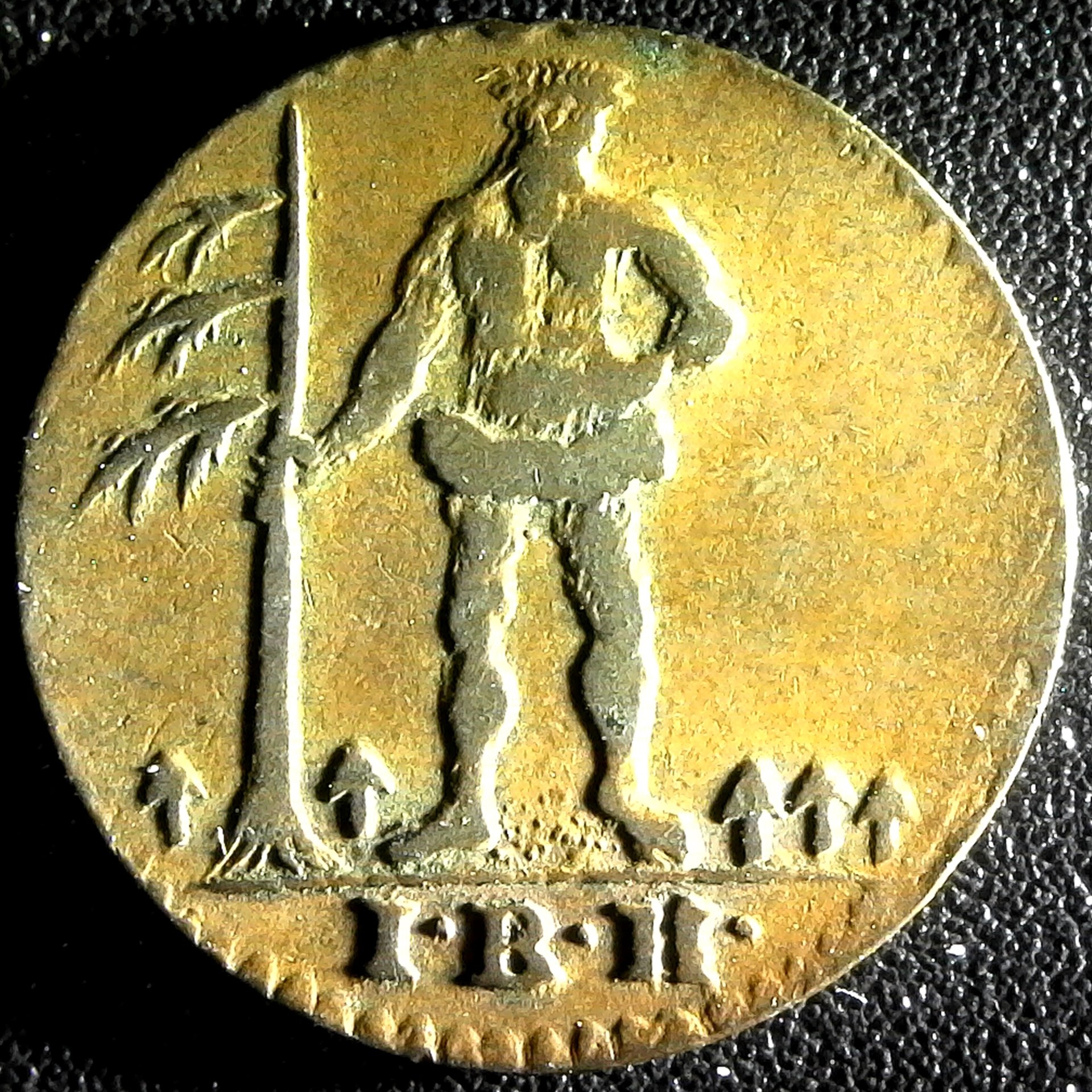GERMANY, BRUNSWICK-LUNEBURG-CALENBERG-HANNOVER, 1 pfennig, 1760I BH, Zellerfeld mint obv B.jpg