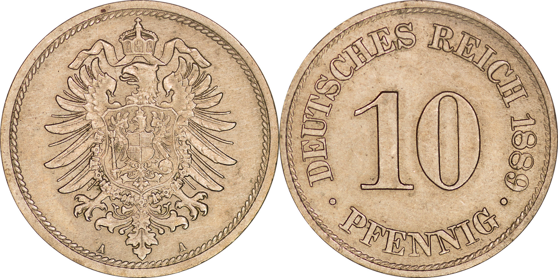 Germany (Empire) - 1889 A 10 Pfennig.jpg
