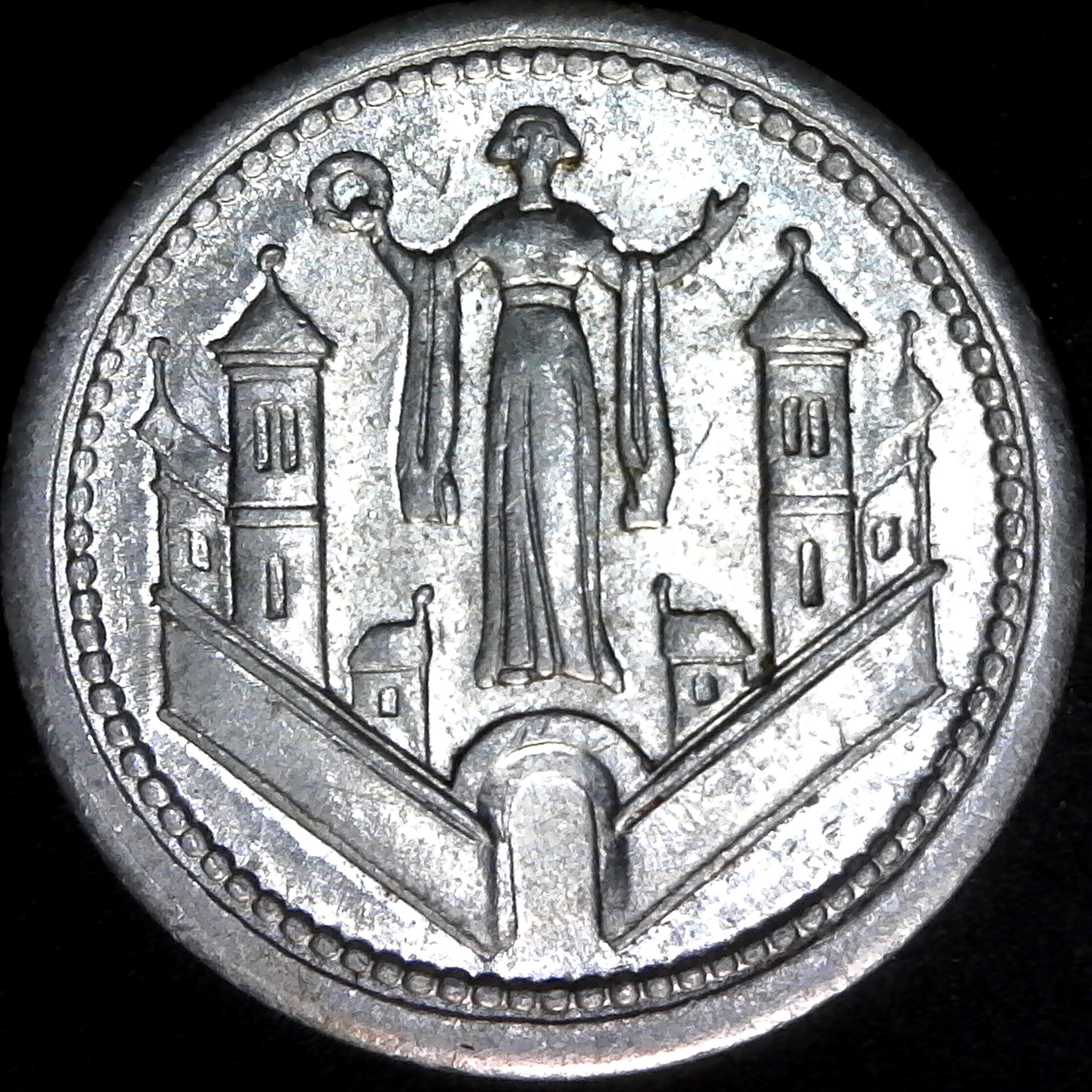 Germany Magdeburg 10 Pfennig 1921 rev.jpg