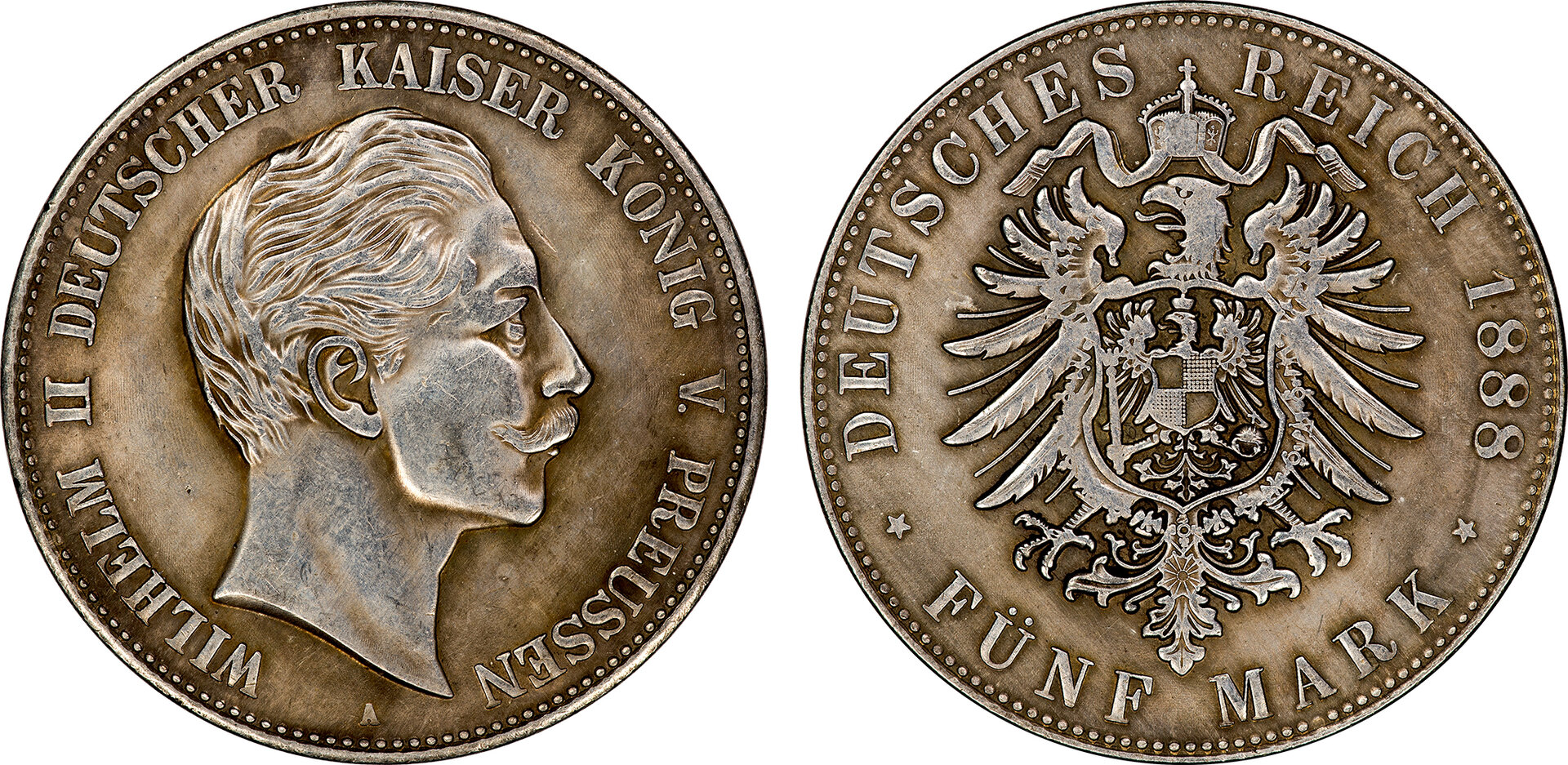 Germany (Prussia) - 1888 A 5 Marks.jpg